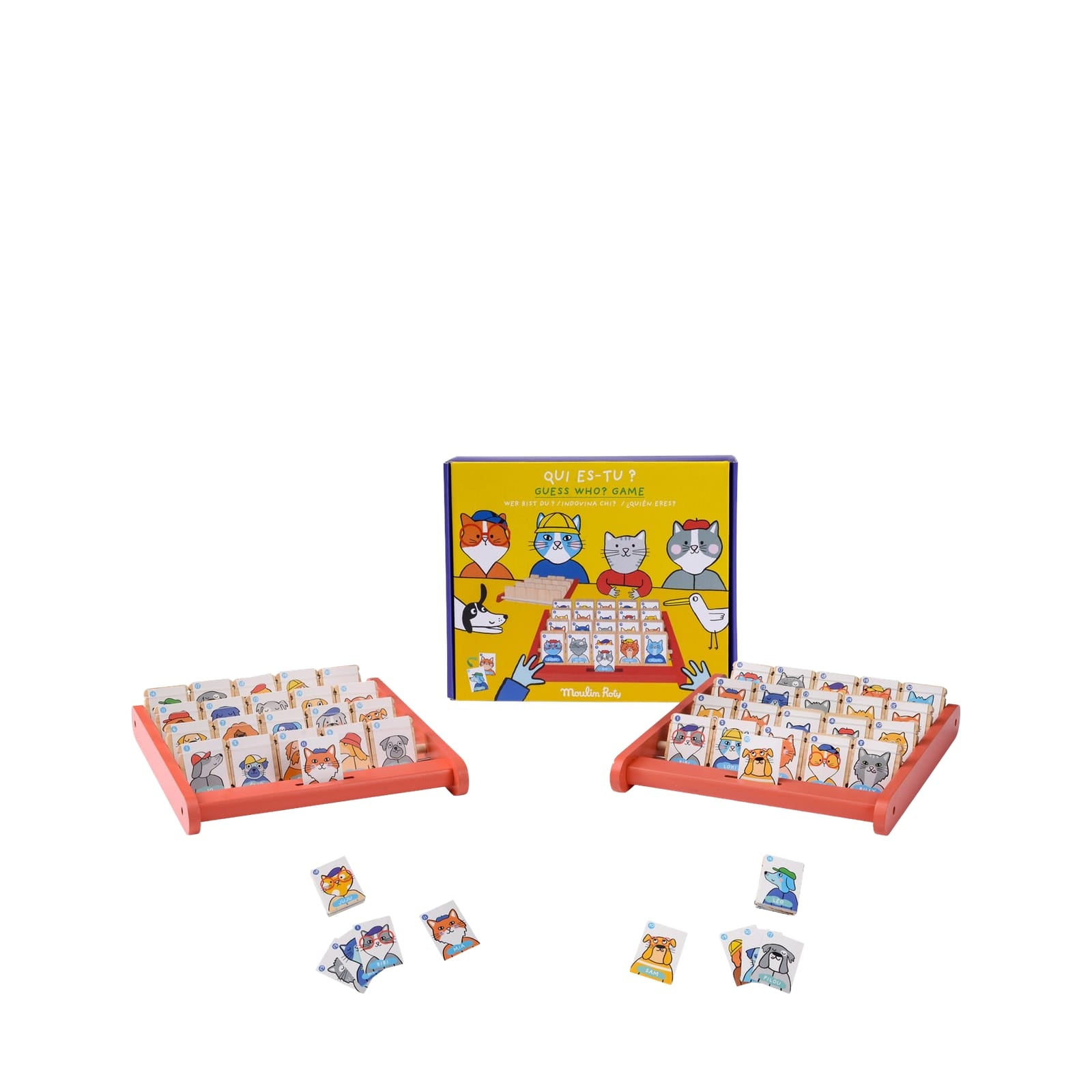 Guess Who Game - Dogs and Cats