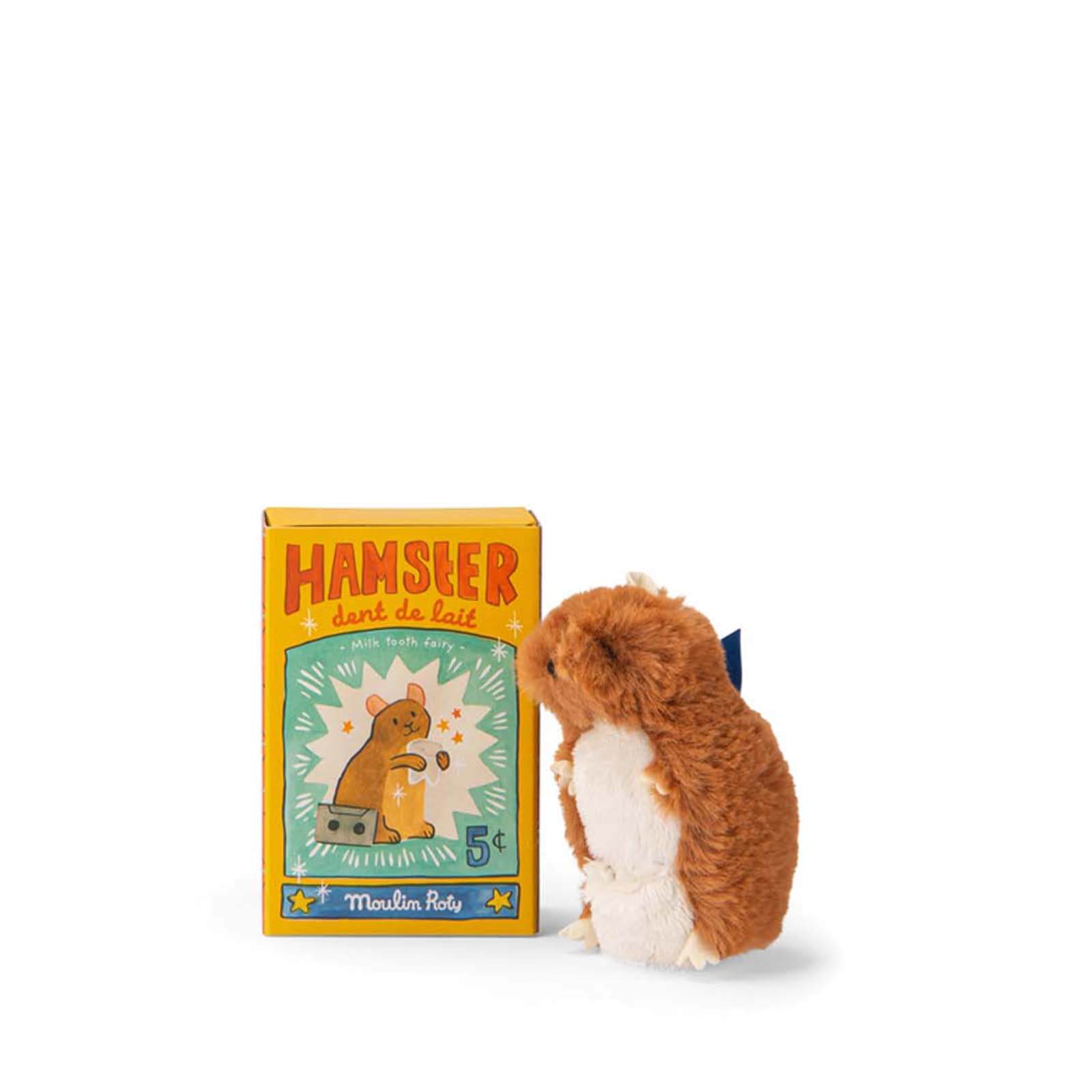 Soft Rattle - Milk Tooth Hamster