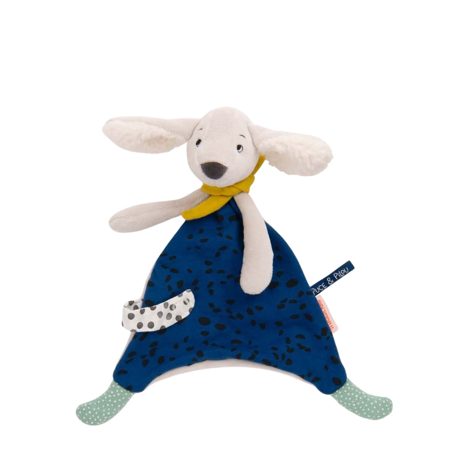 Soft Comforter - Dog Pilou Blue