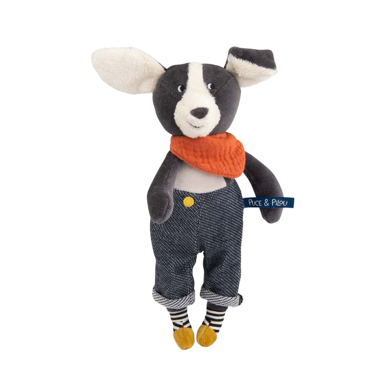 Dog Soft Toy - Puce