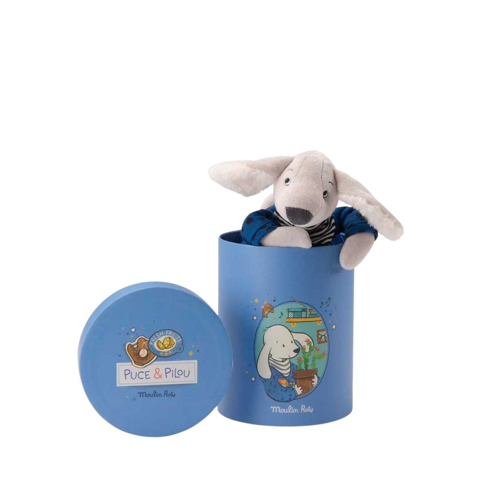 Dog Soft Toy - Pilou In a Box