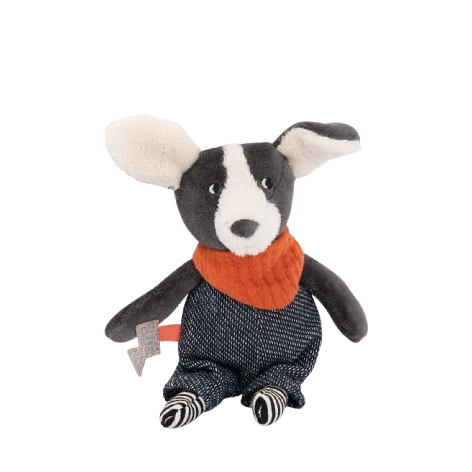 Small Dog Soft Toy - Puce