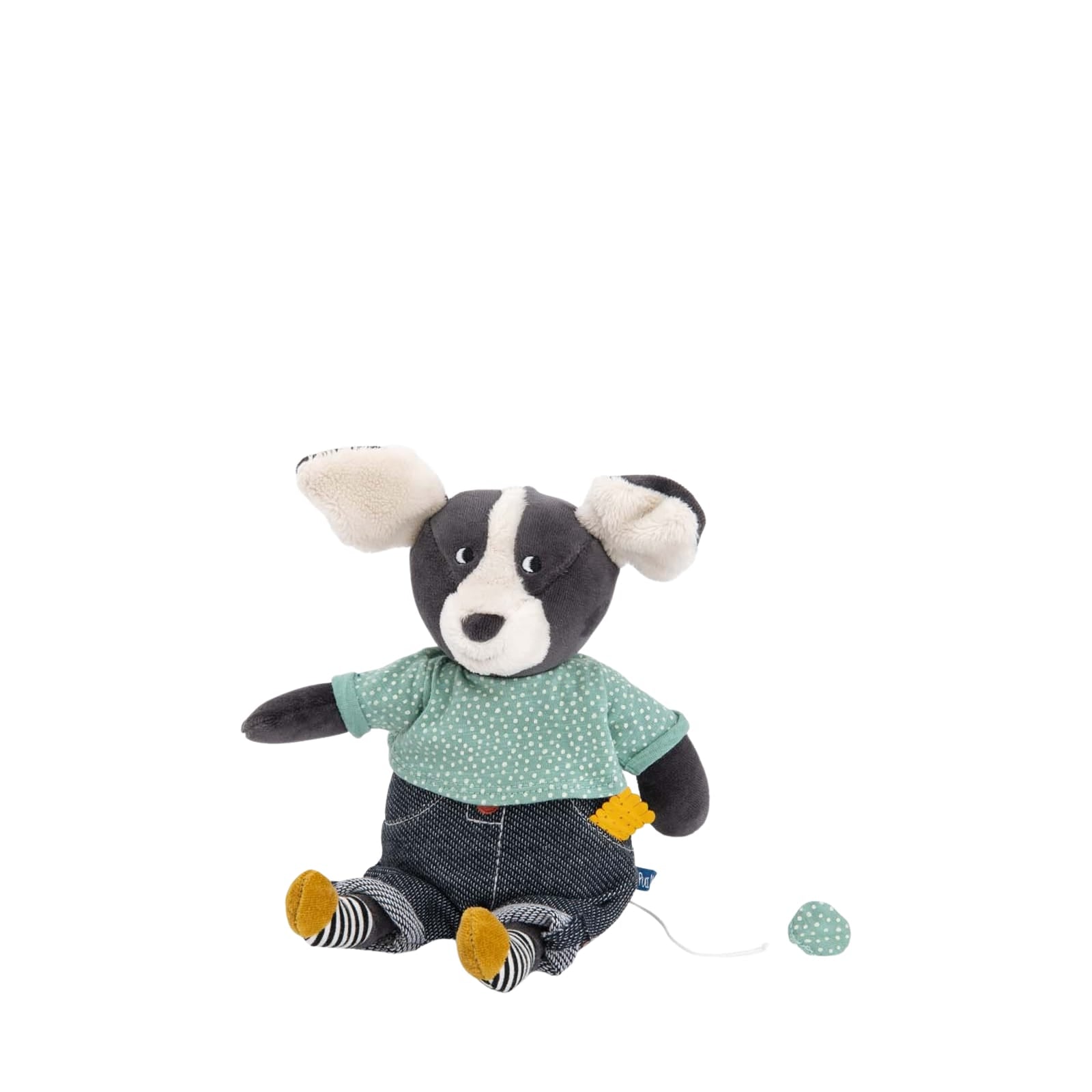 Soft Musical Dog - Puce