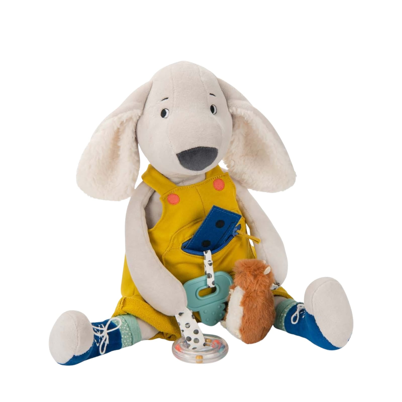 Large Activity Dog Soft Toy - Pilou
