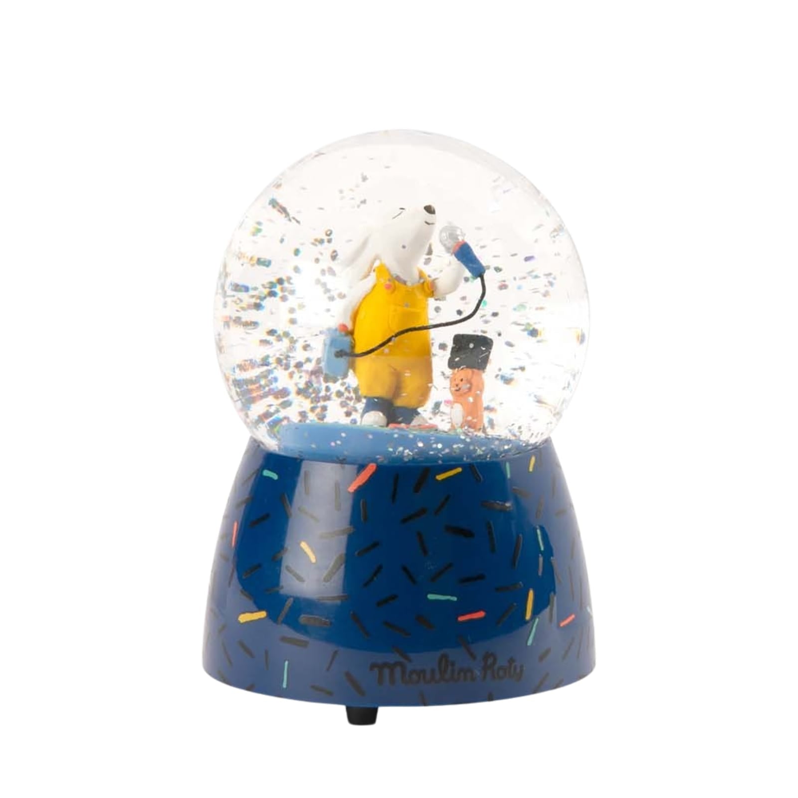 Musical Snow Globe - Singing Dog
