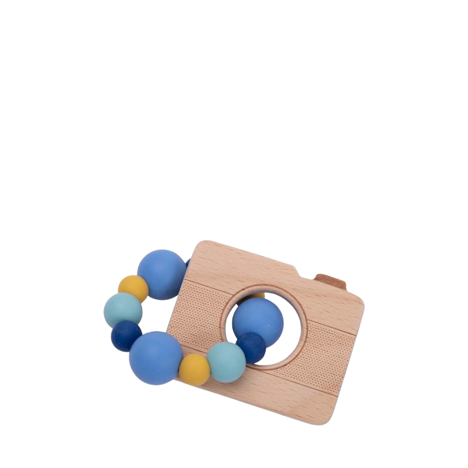Wooden Teething Ring - Camera