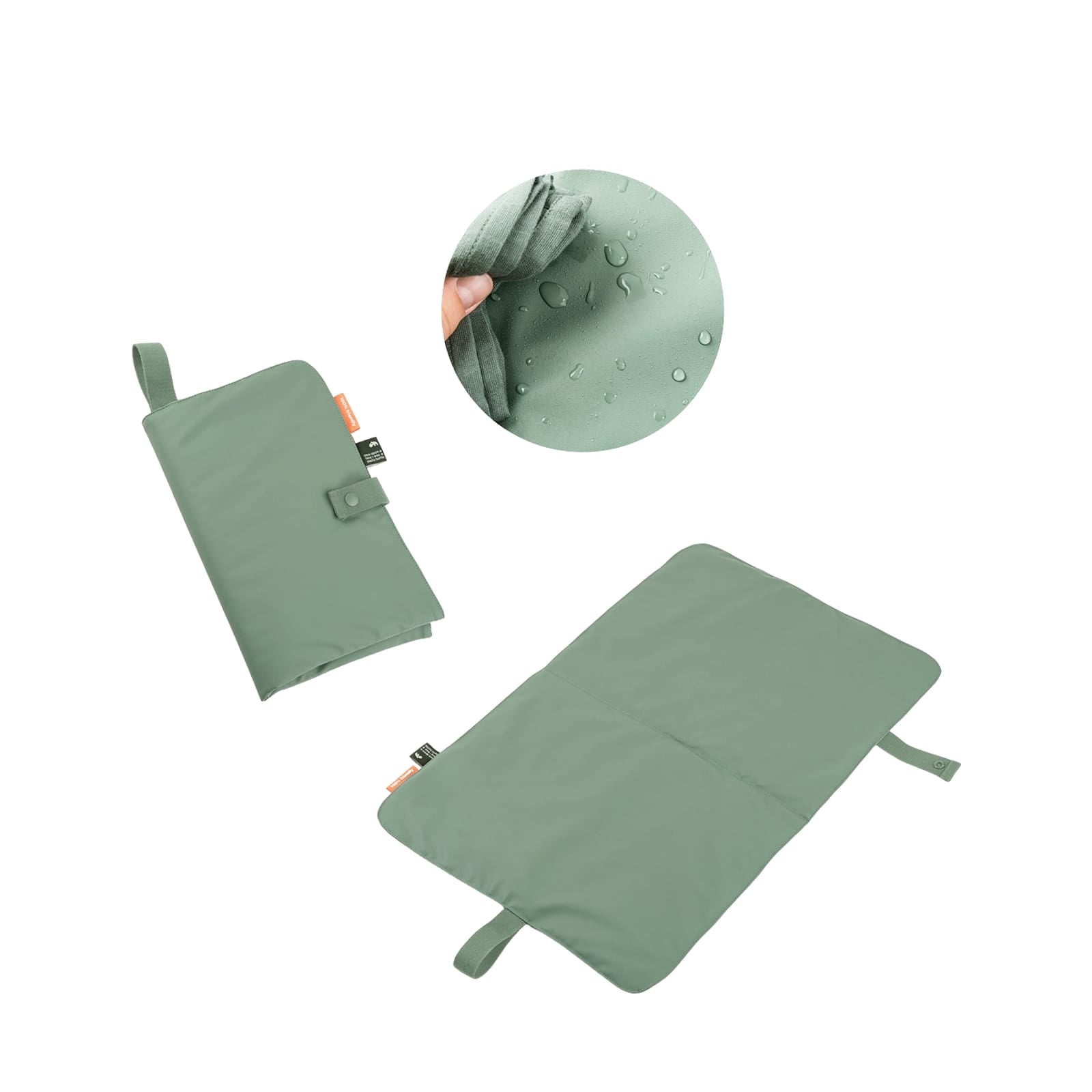 Foldable Changing Mat - Green