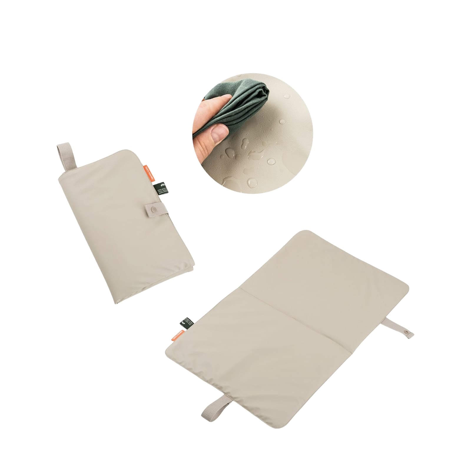 Foldable Changing Mat - Sand