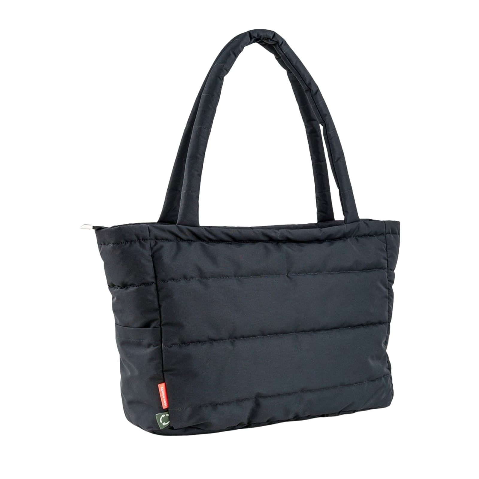 Quilted Changing Tote Bag - Black