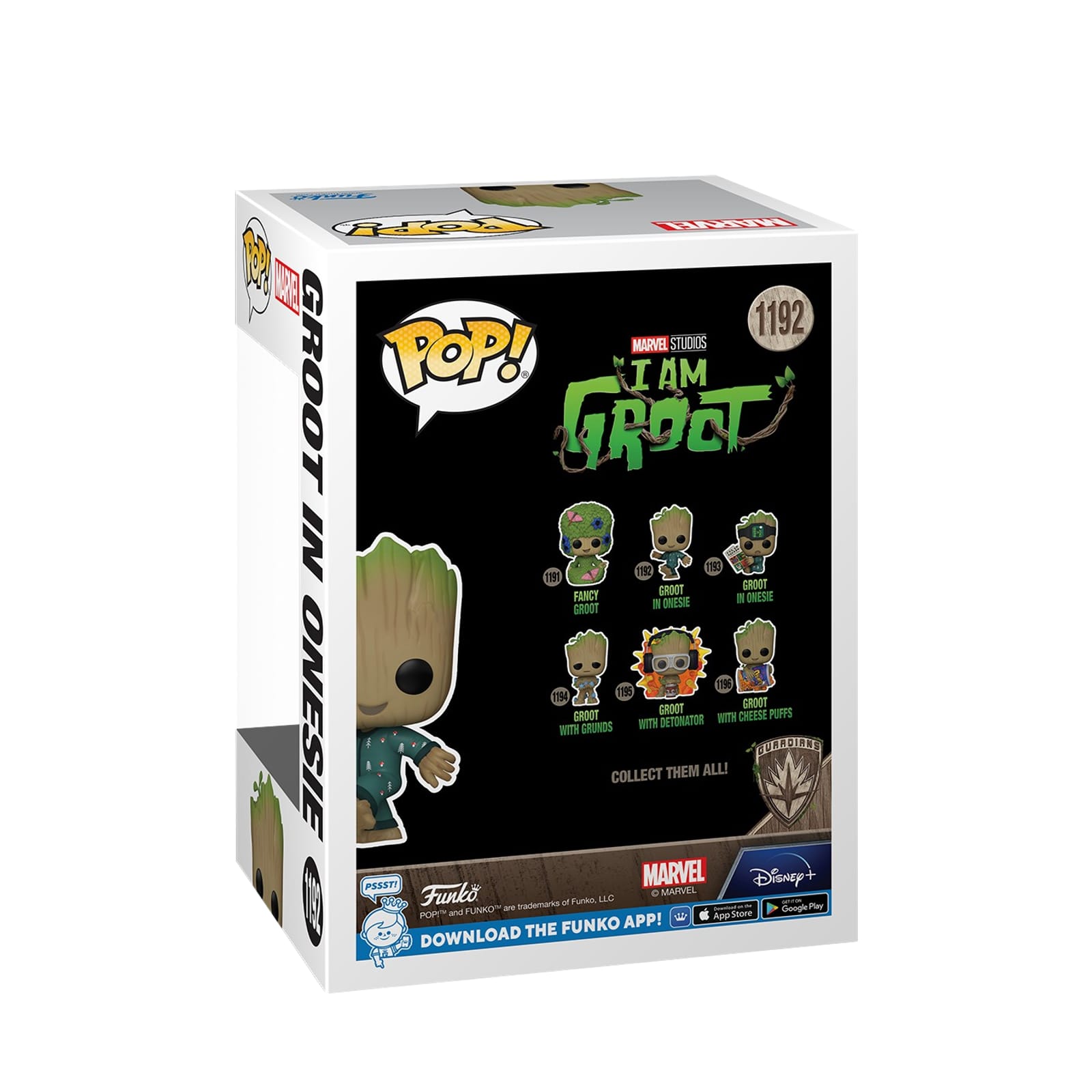 Pop! I Am Groot - Groot In Onesie