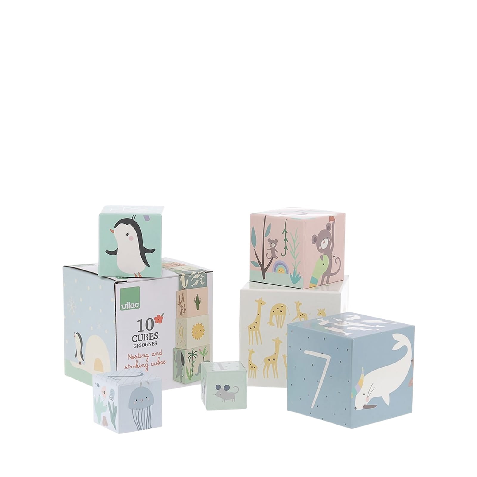 Sarah Betz Animal Nesting Cubes