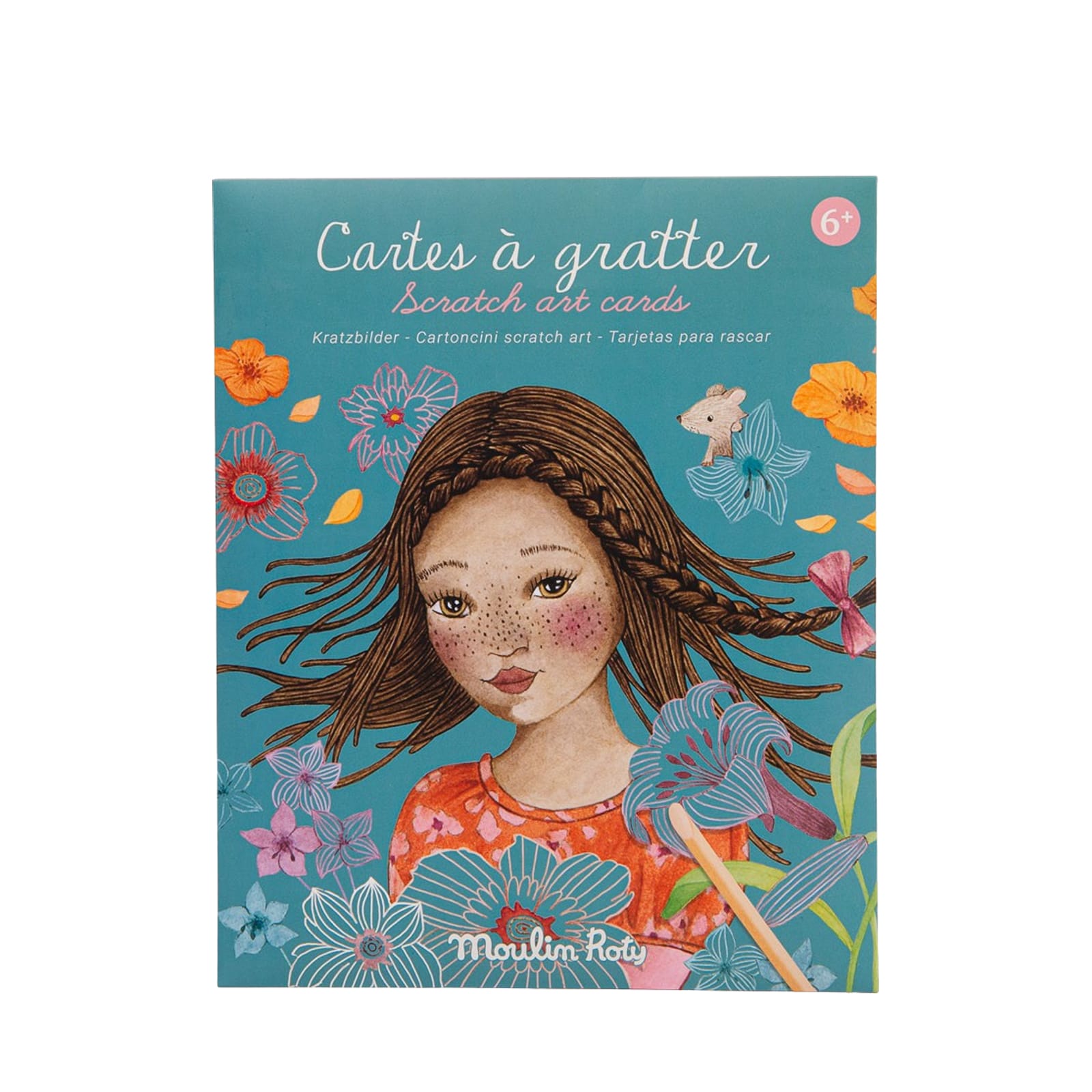 Scratch Art Cards - In The Garden