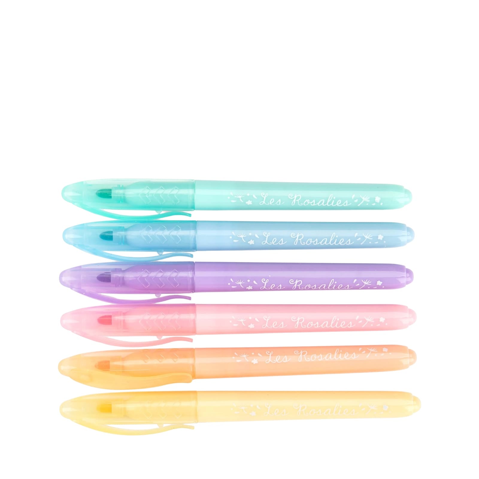 6 Pastel Felt Tip Pens