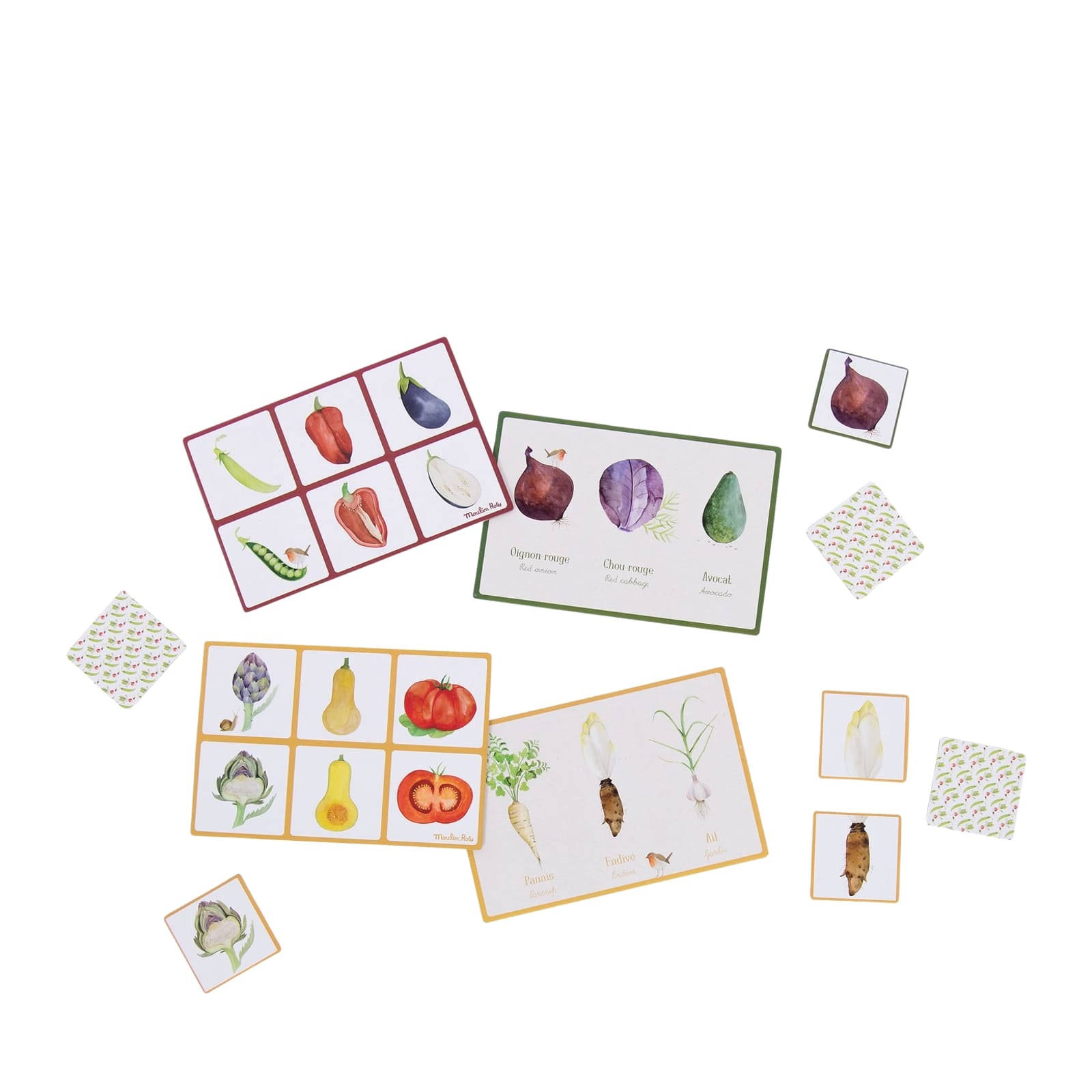 Memory Game - Garden Vegetables