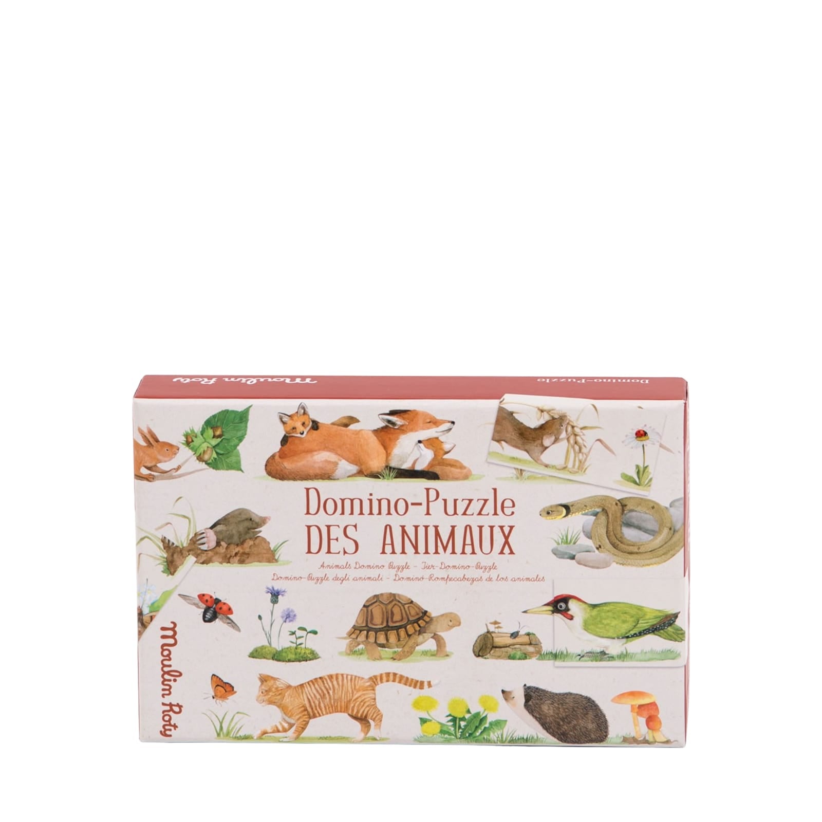 Domino Puzzles - Garden Animals