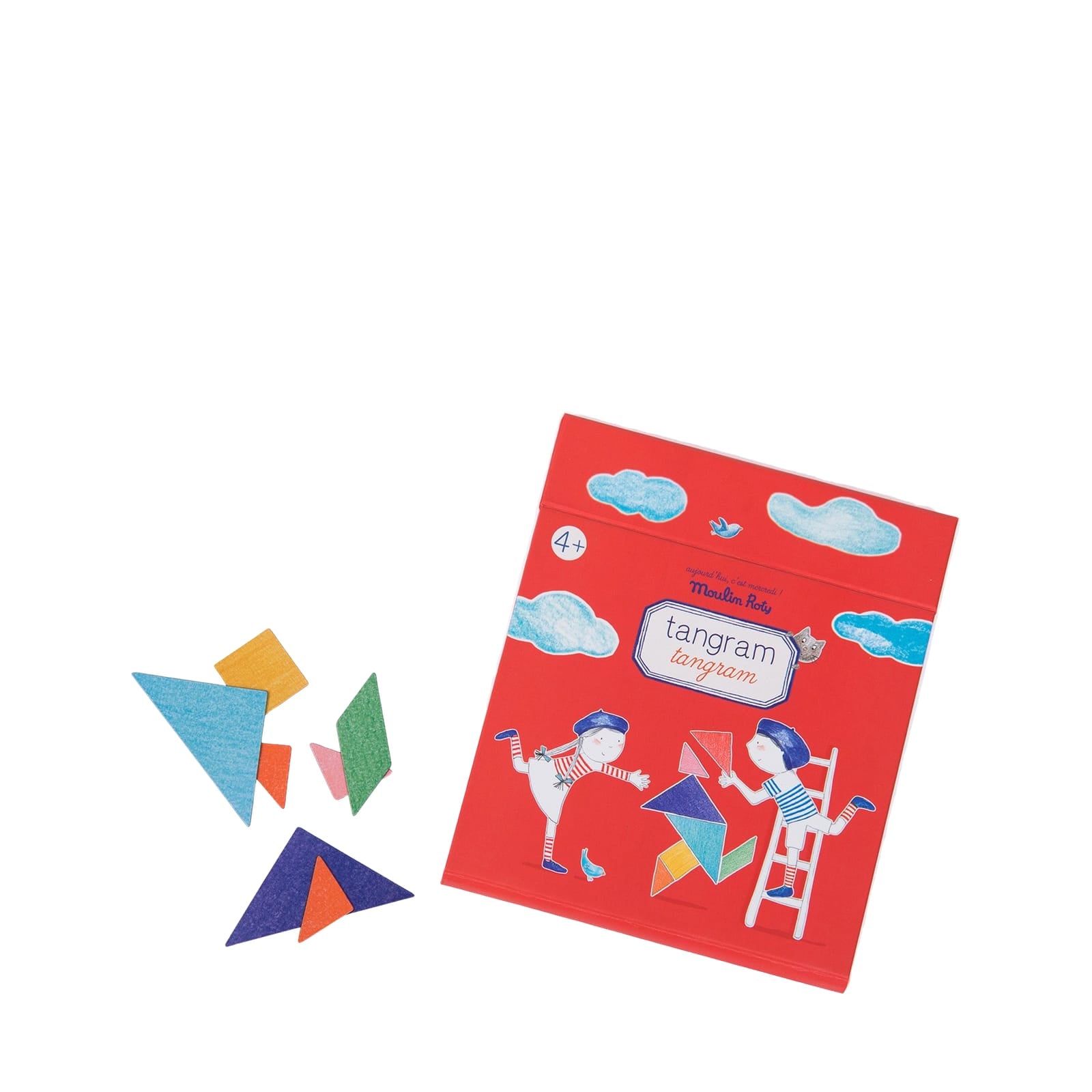 Magnetic Board Game - Tangrams