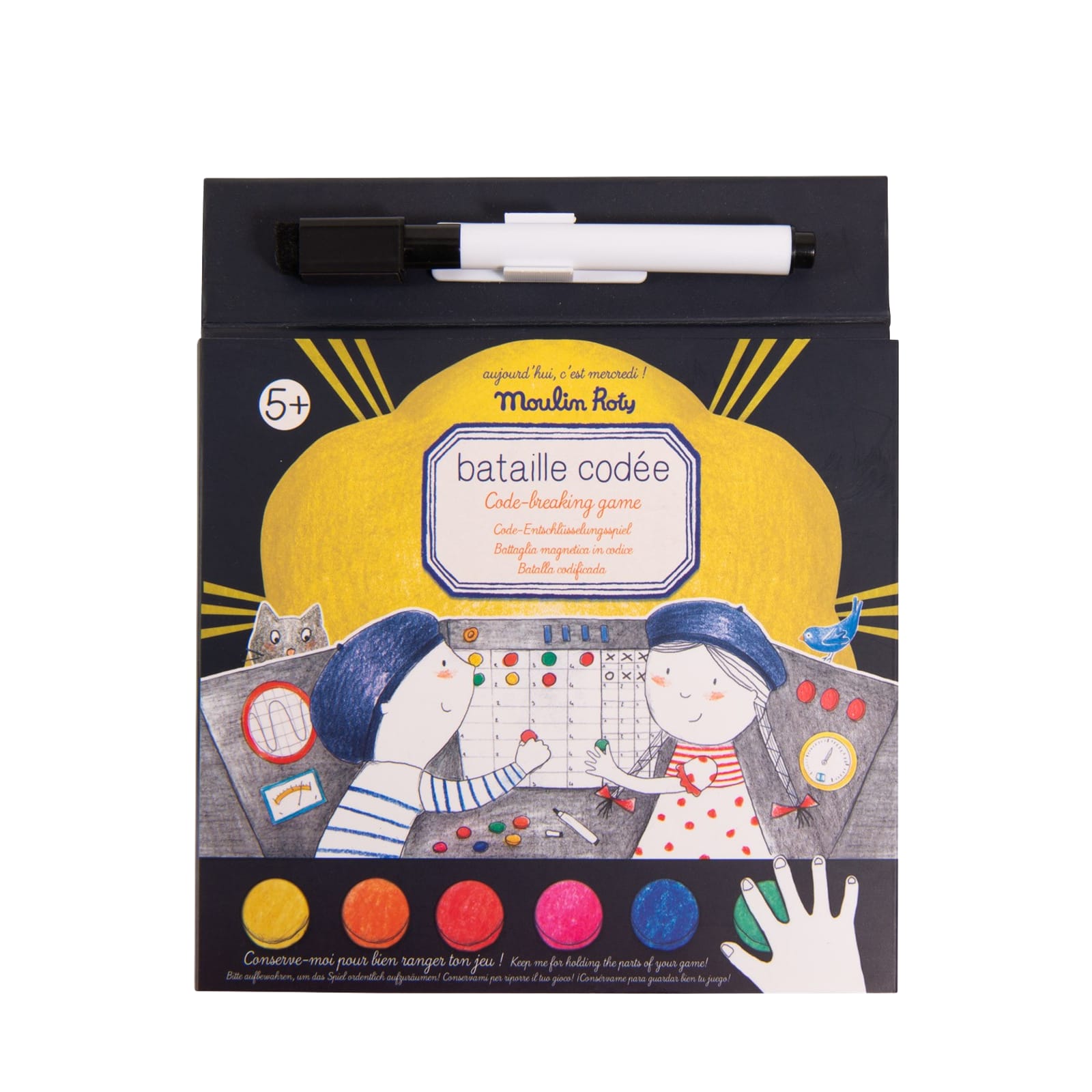 Magnetic Board Game - Code Breaking