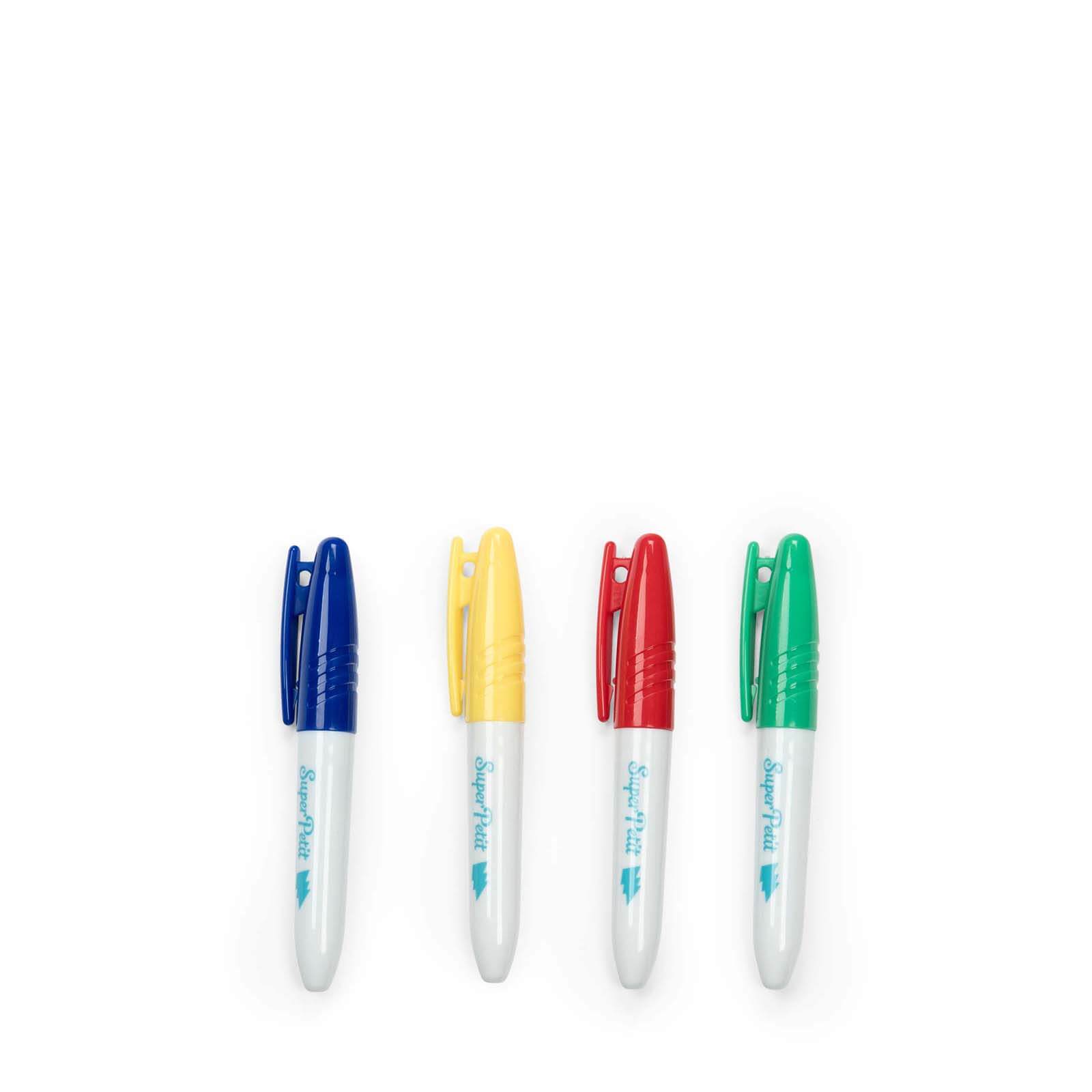 Mini Silicone Colouring Mat and 5 Pens - Farm Animals