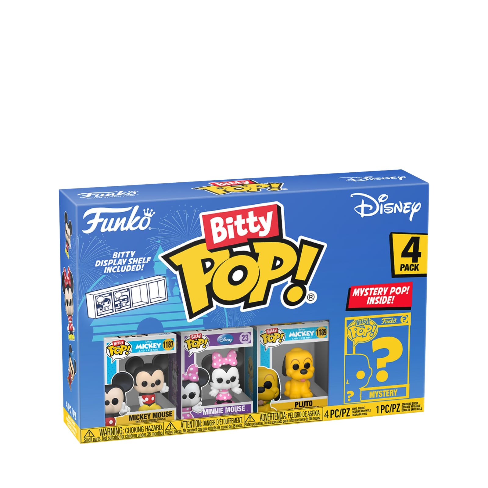 Bitty Pop! 4 Pack Disney Classics - Series 1