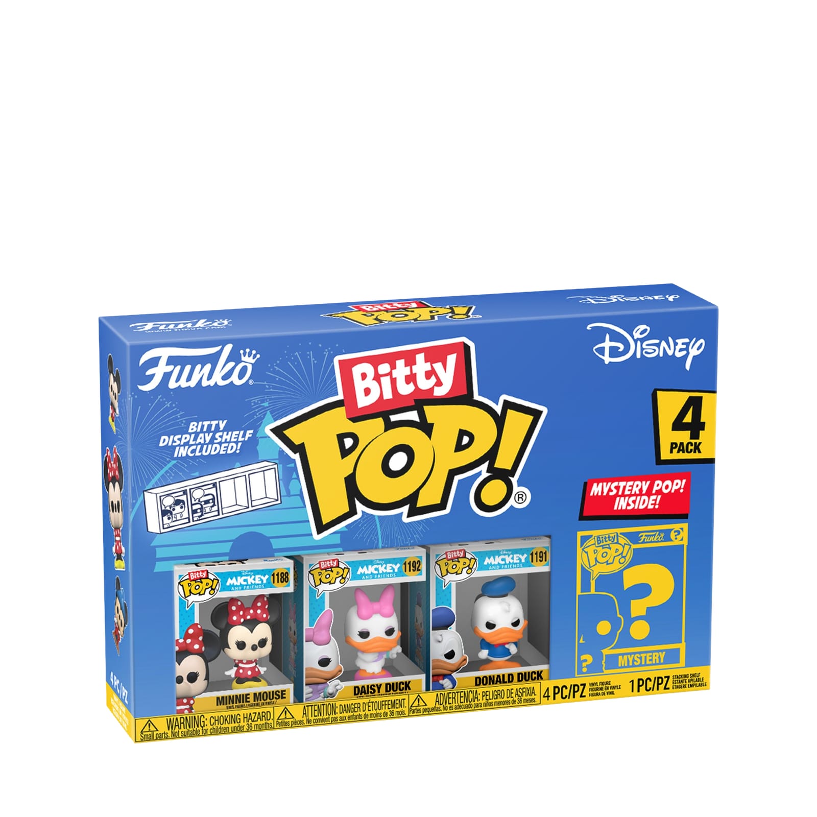 Bitty Pop! 4 Pack Disney Classics - Series 2