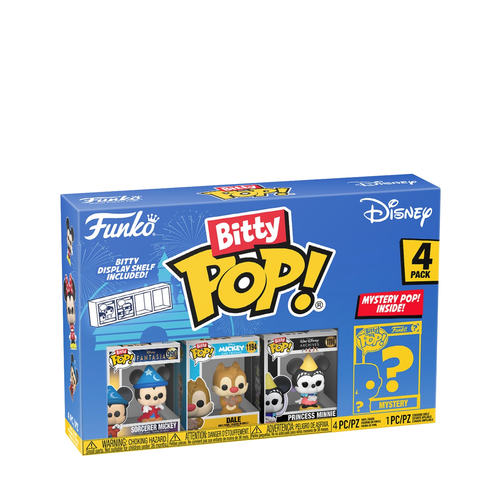 Bitty Pop! 4 Pack Disney Classics - Series 3