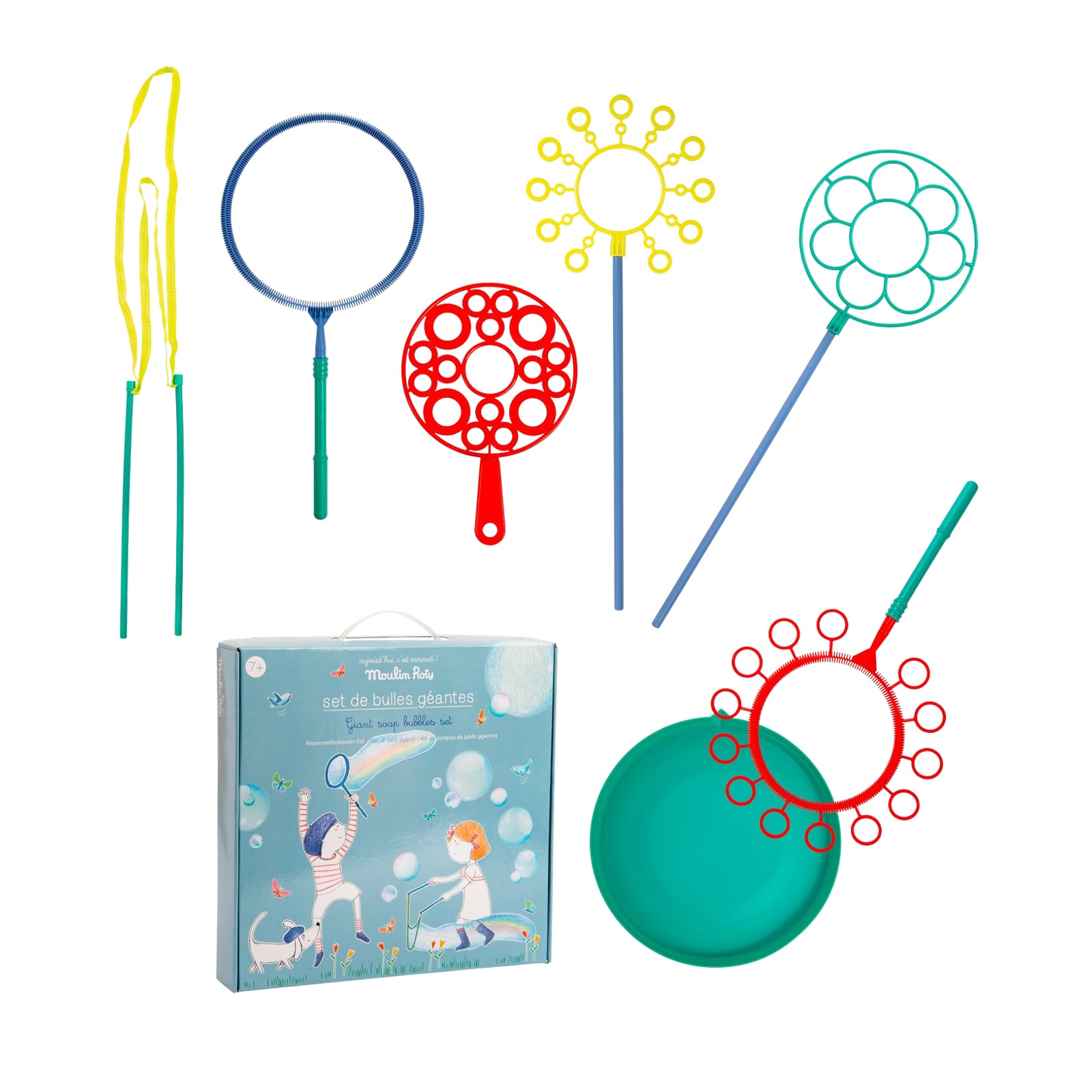 Giant Soap Making Bubbles Set