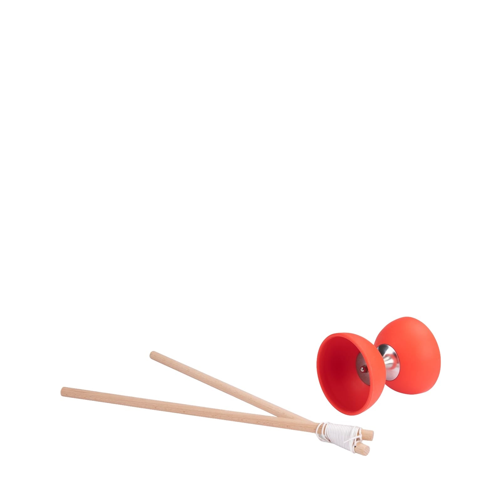 Red Diabolo with Sticks