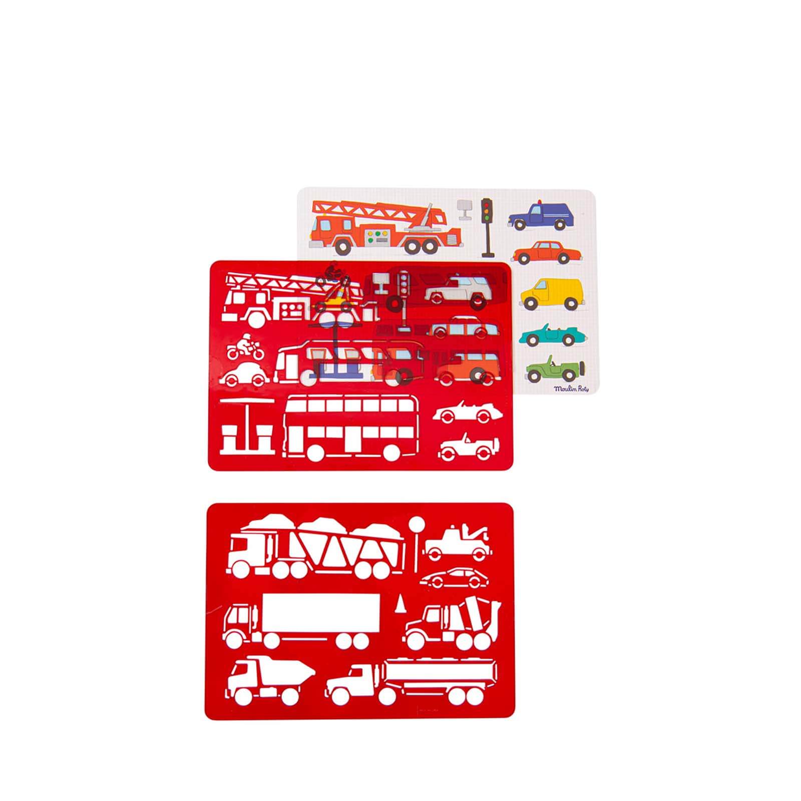 Stencils Set - Vehicles
