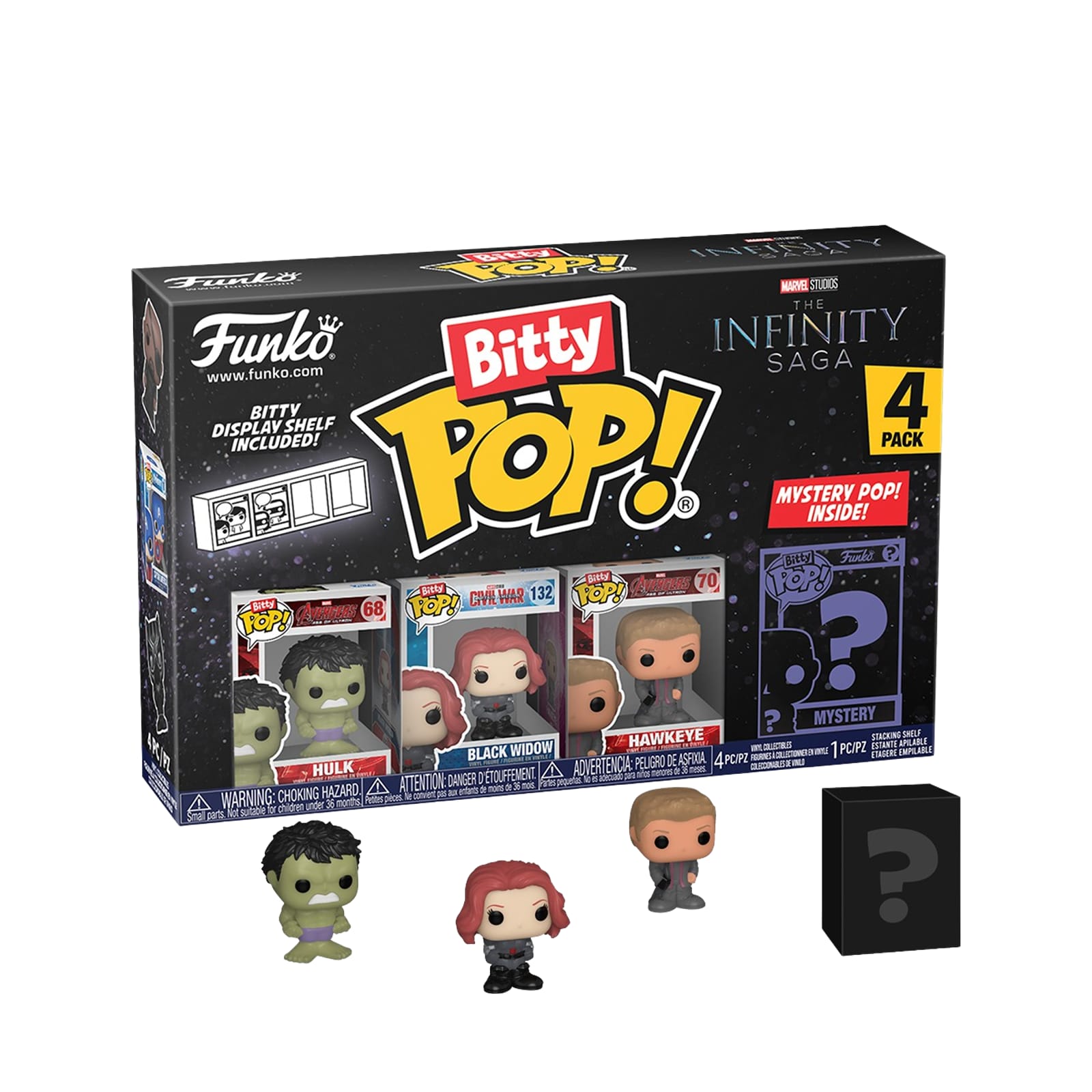 Bitty Pop! 4 Pack The Avengers - Series 2