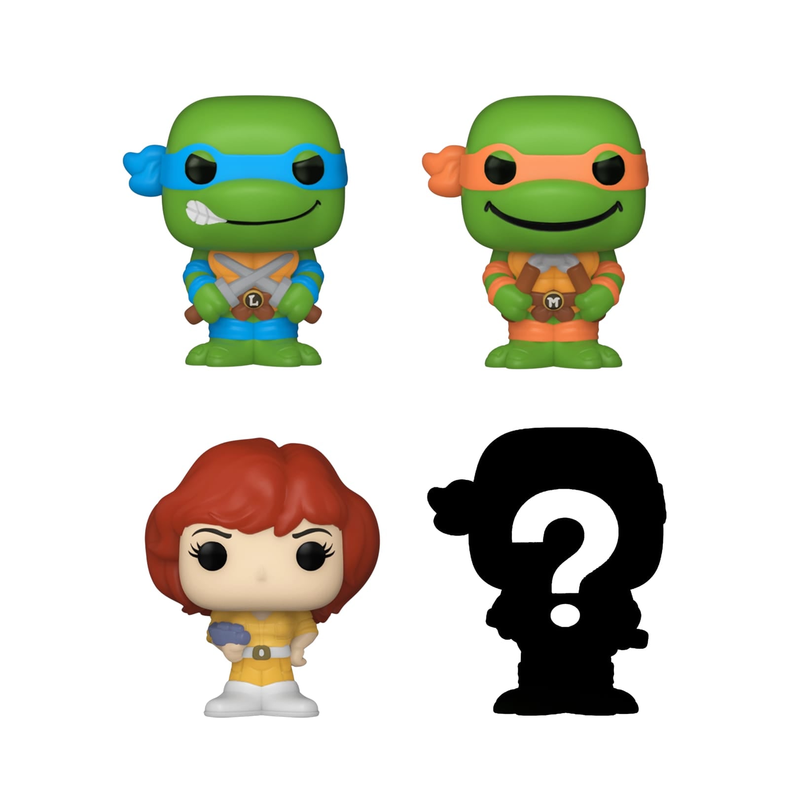 Bitty Pop! 4 Pack Teenage Mutant Ninja Turtles - Series 1