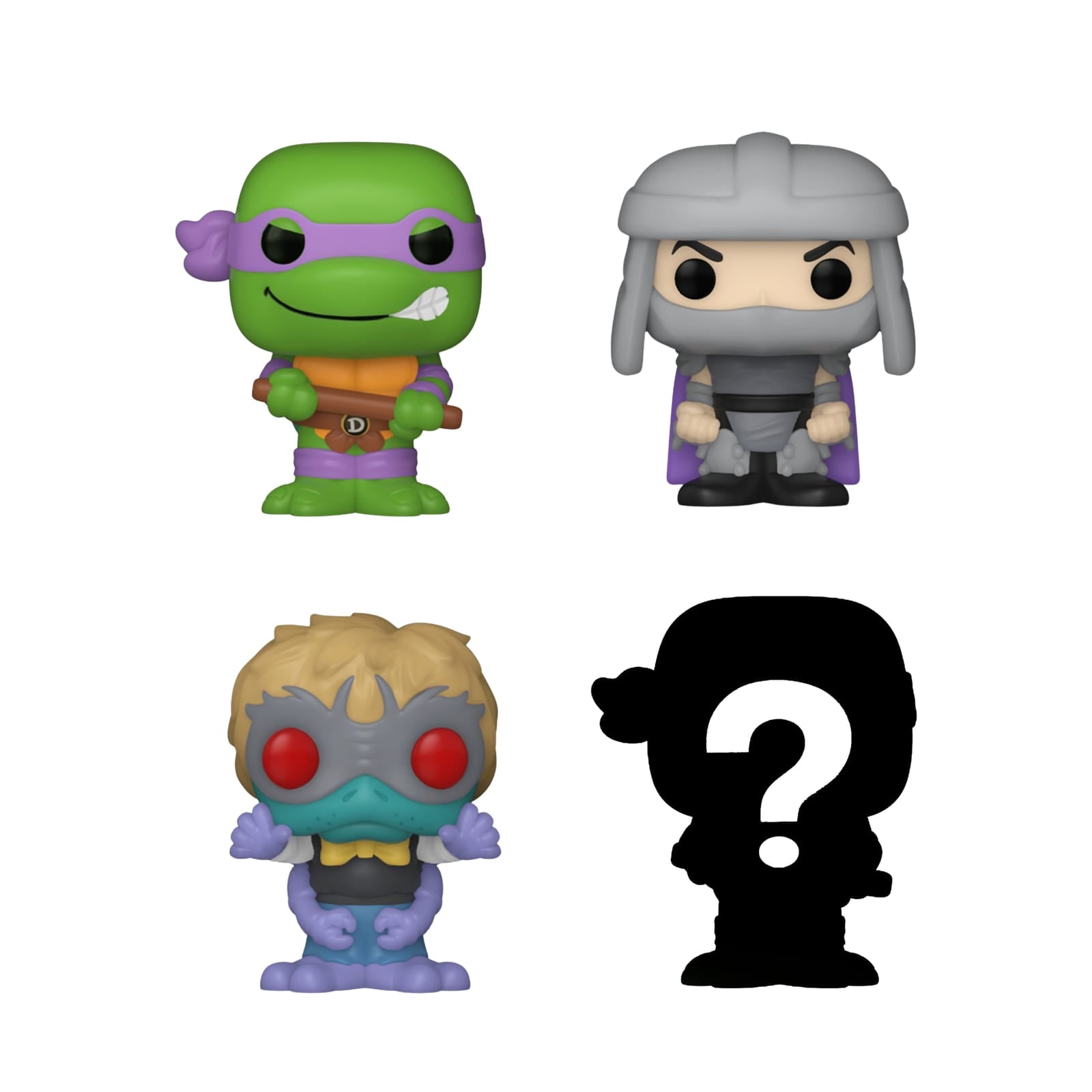 Bitty Pop! 4 Pack Teenage Mutant Ninja Turtles - Series 2