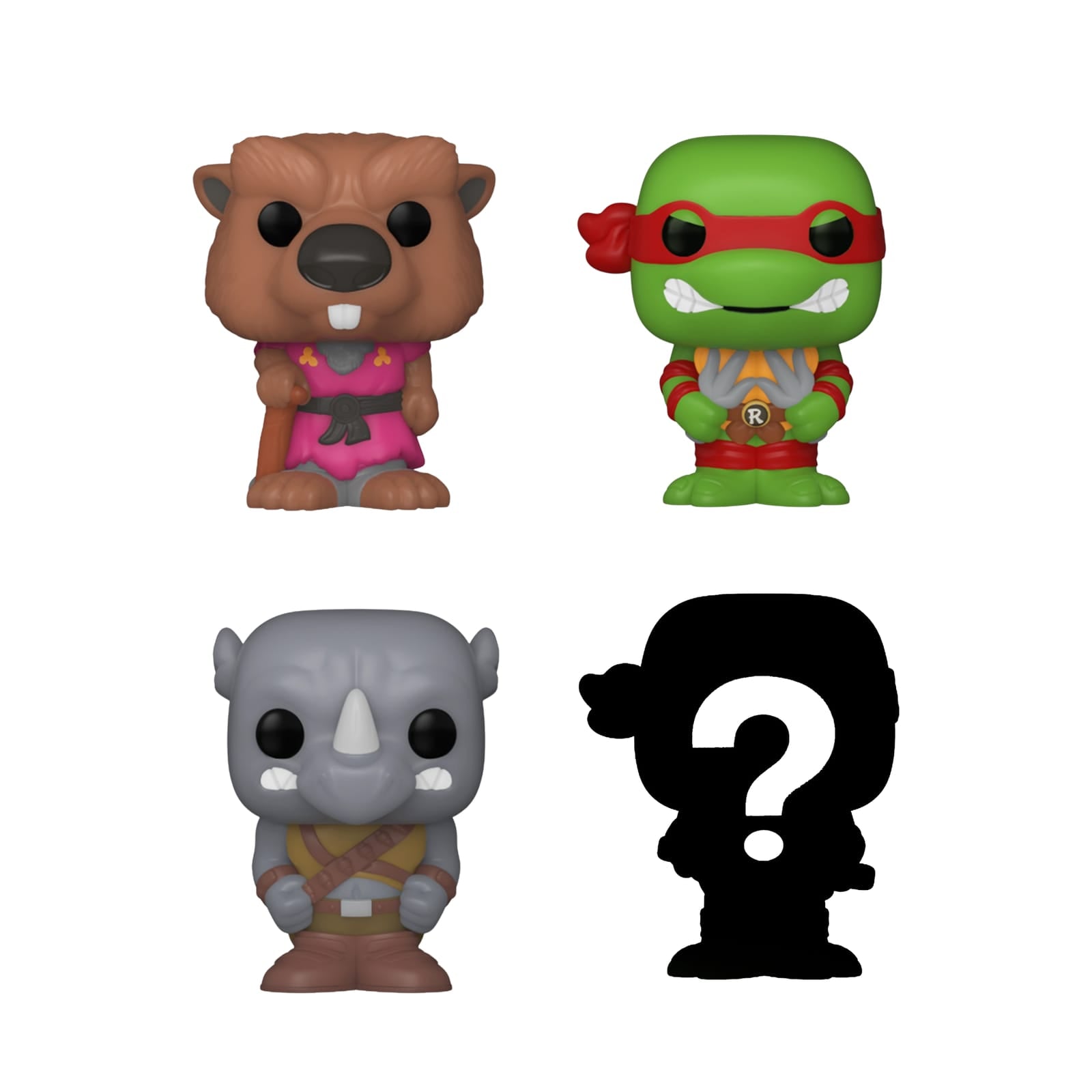 Bitty Pop! 4 Pack Teenage Mutant Ninja Turtles - Series 3