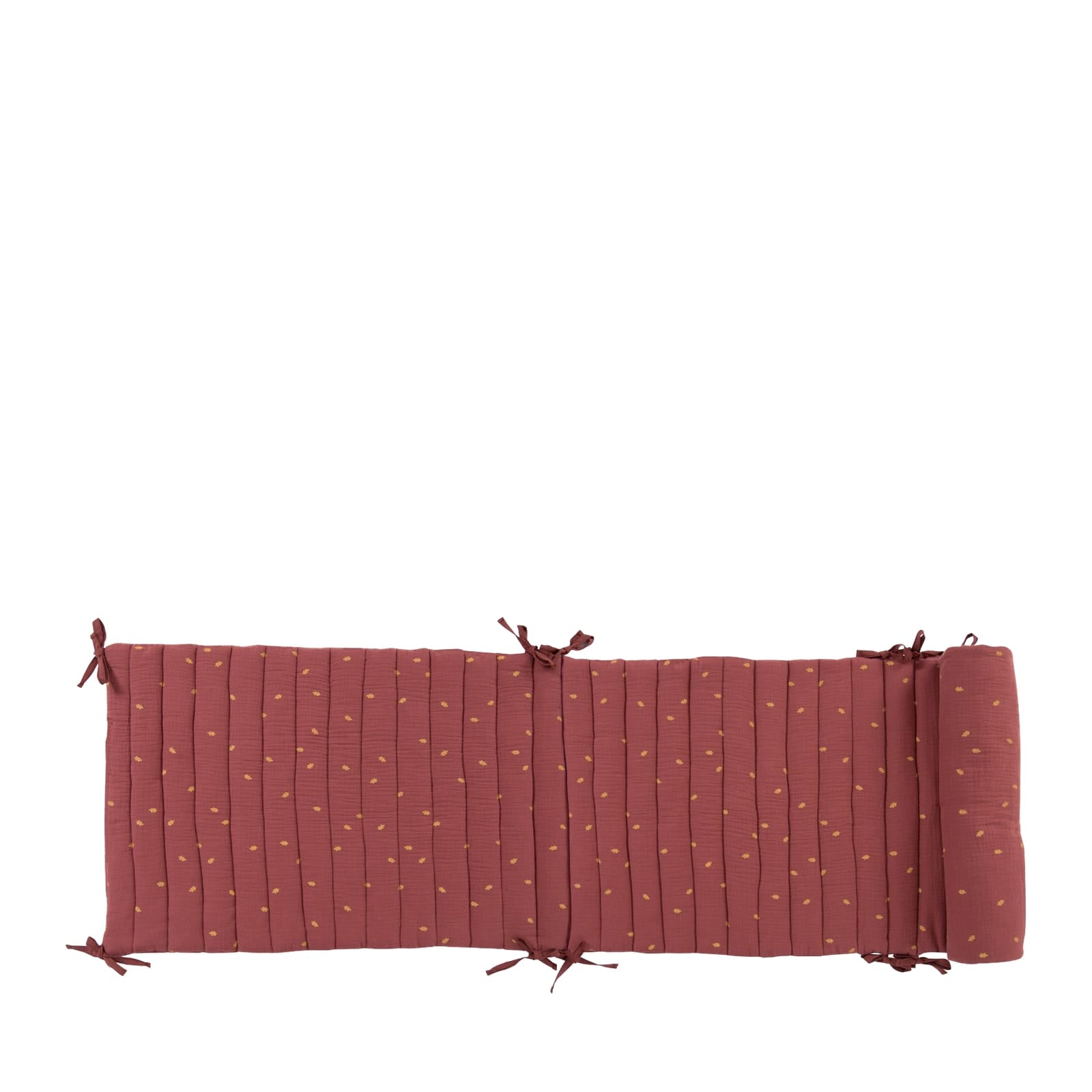 Cot Bumper - Terracotta