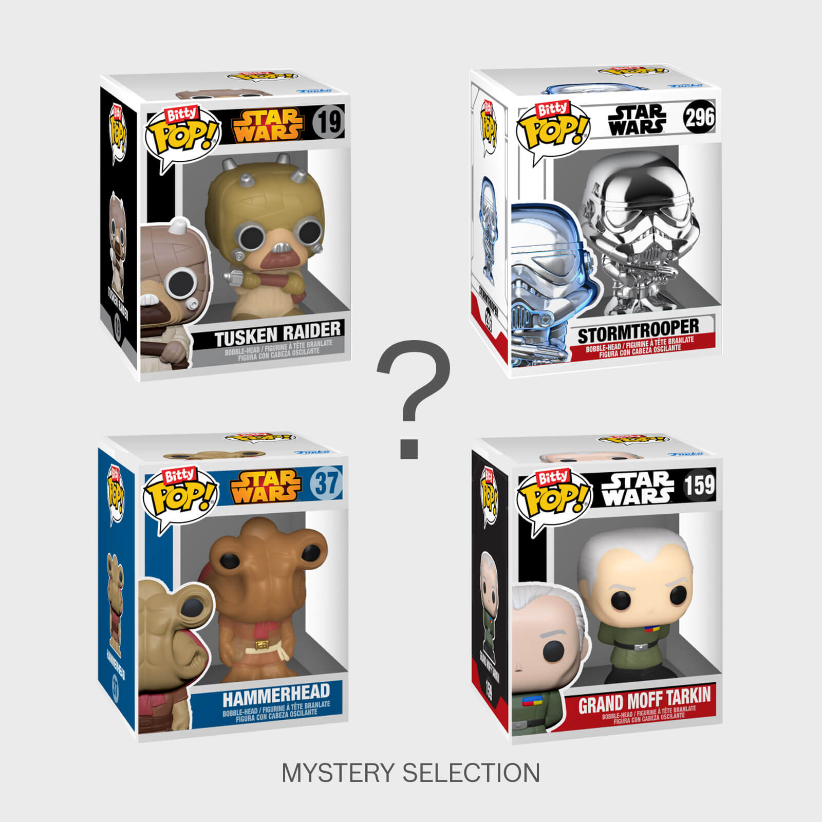 Bitty Pop! 4 Pack Star Wars A New Hope - Series 1