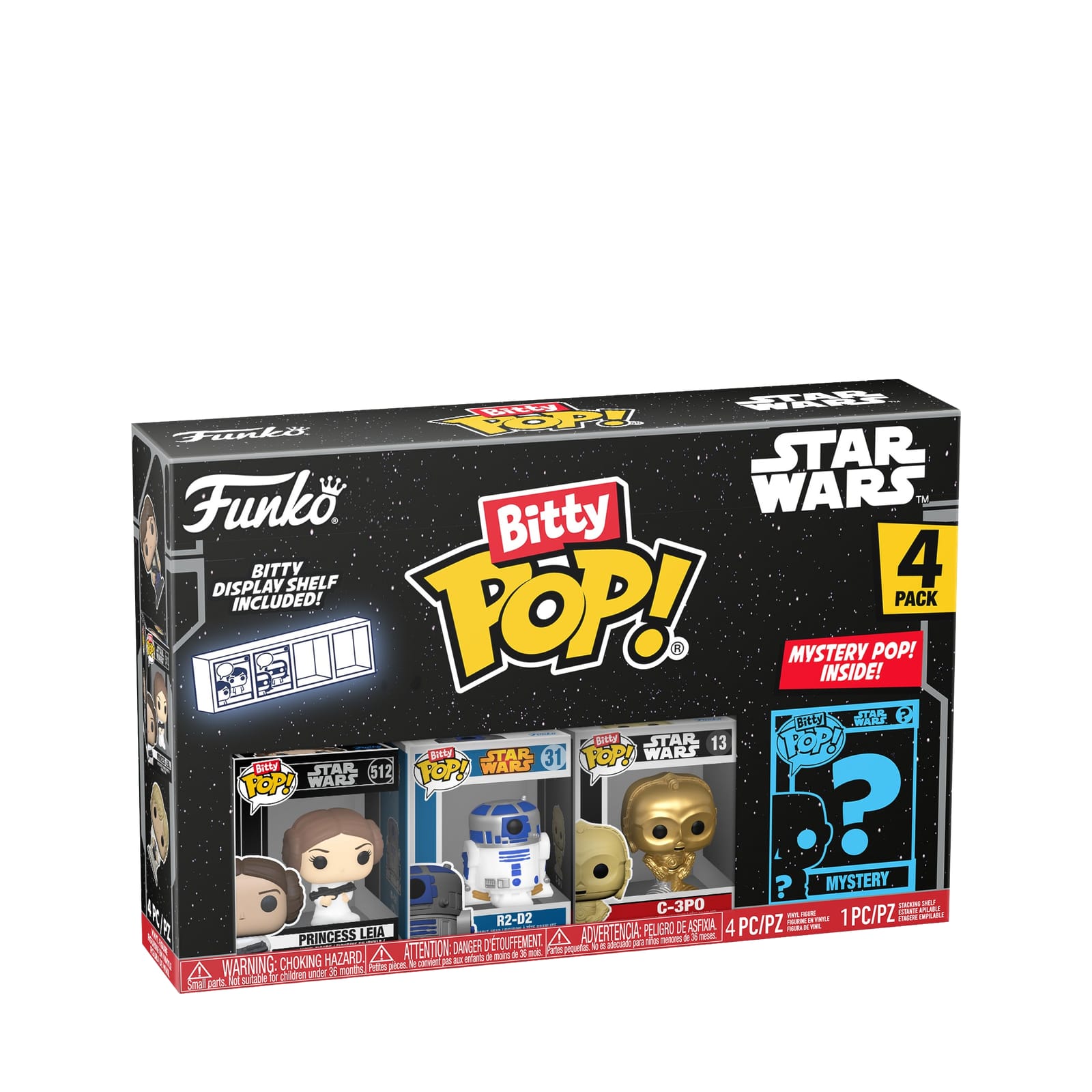 Bitty Pop! 4 Pack Star Wars A New Hope - Series 2