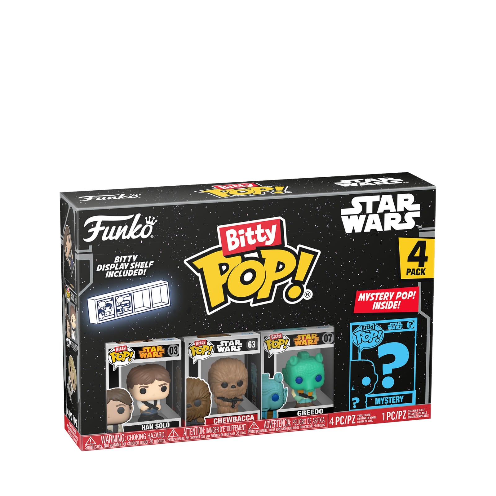 Bitty Pop! 4 Pack Star Wars A New Hope - Series 3