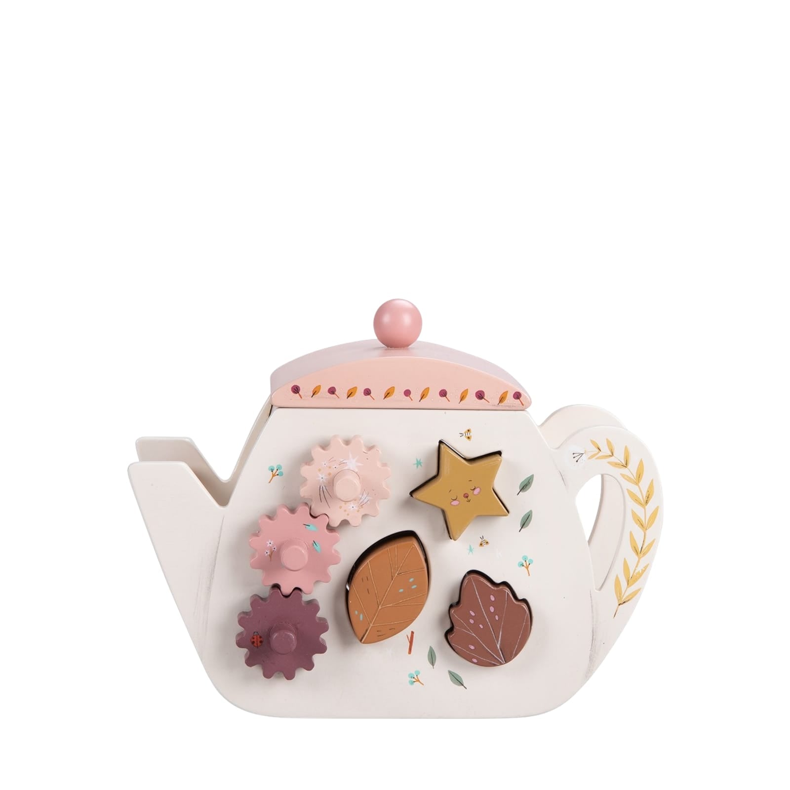 Wooden Activity Teapot