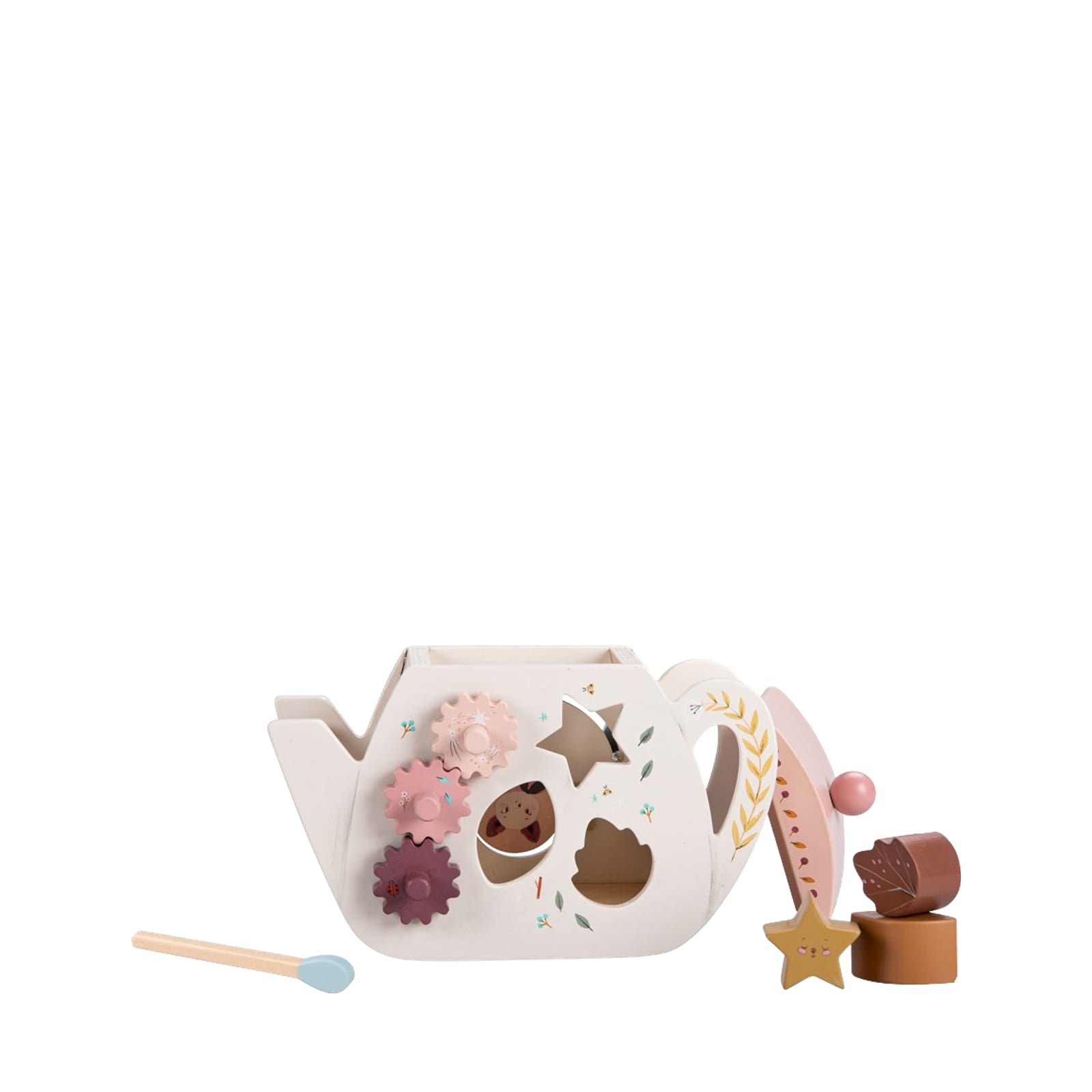 Wooden Activity Teapot