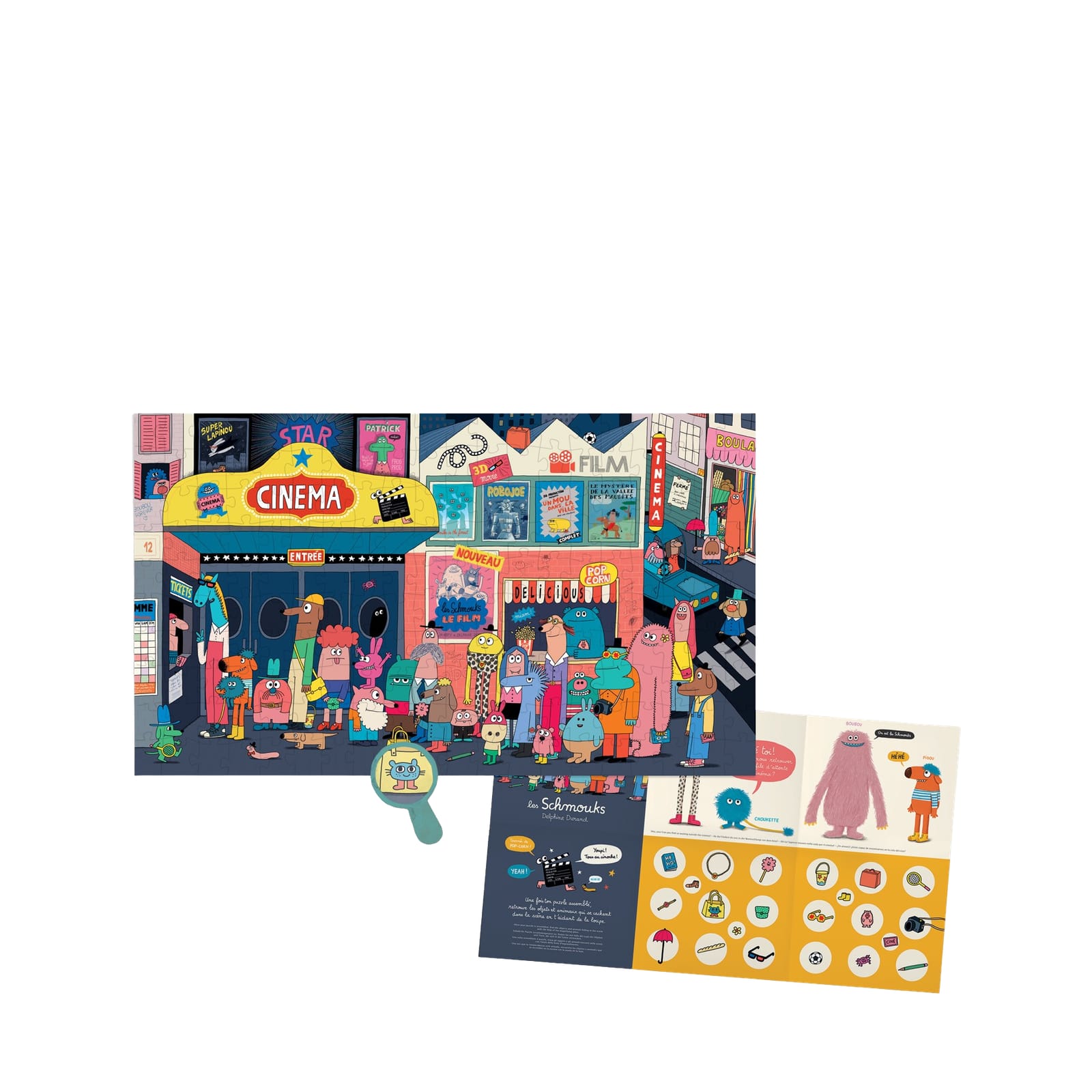 200 Piece Puzzle - The Movies