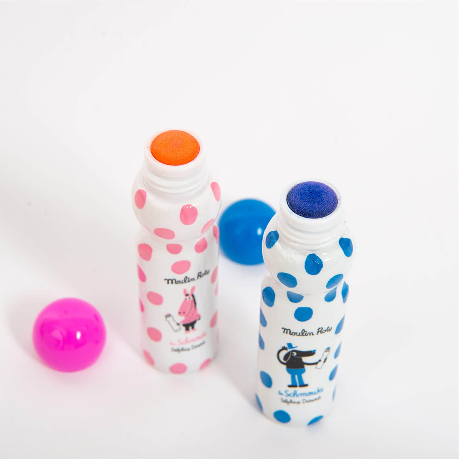8 Dot Markers - Classic Colours