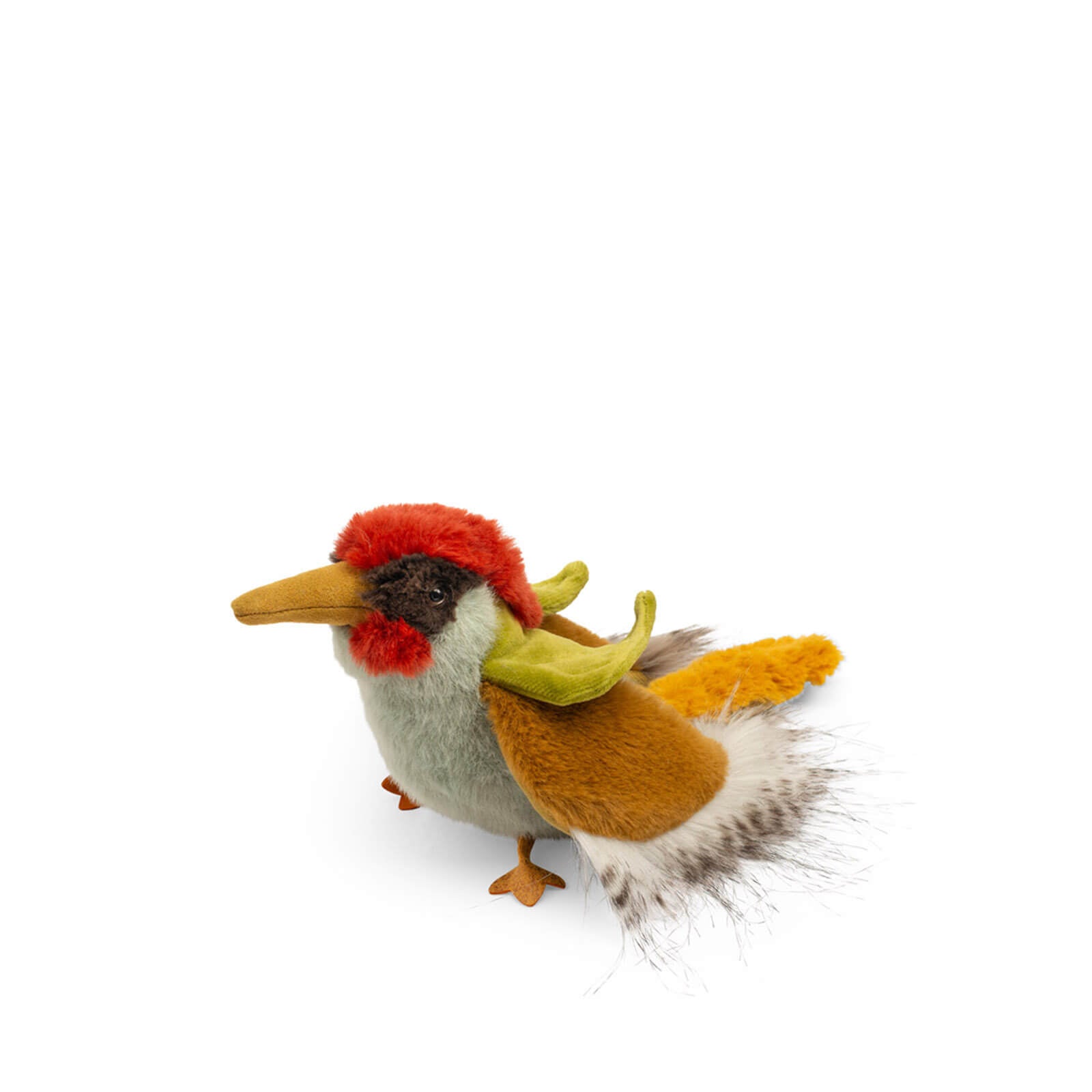 Green Woodpecker Soft Toy