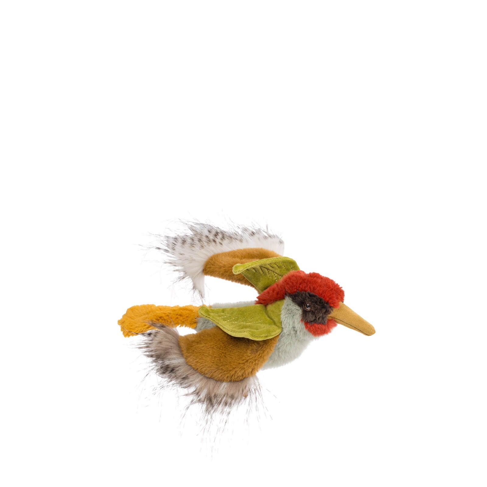 Green Woodpecker Soft Toy