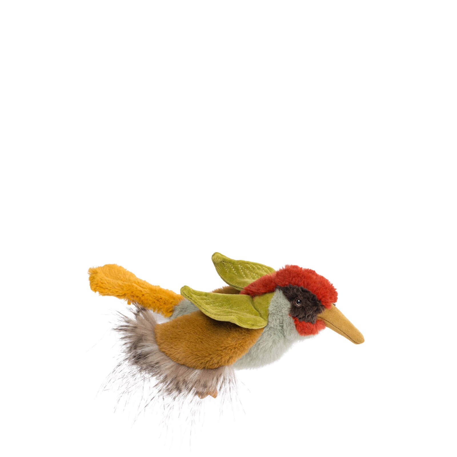 Green Woodpecker Soft Toy
