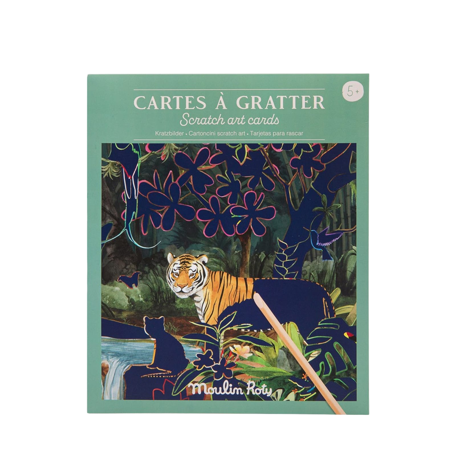 Scratch Art Cards - Fantasy Creatures