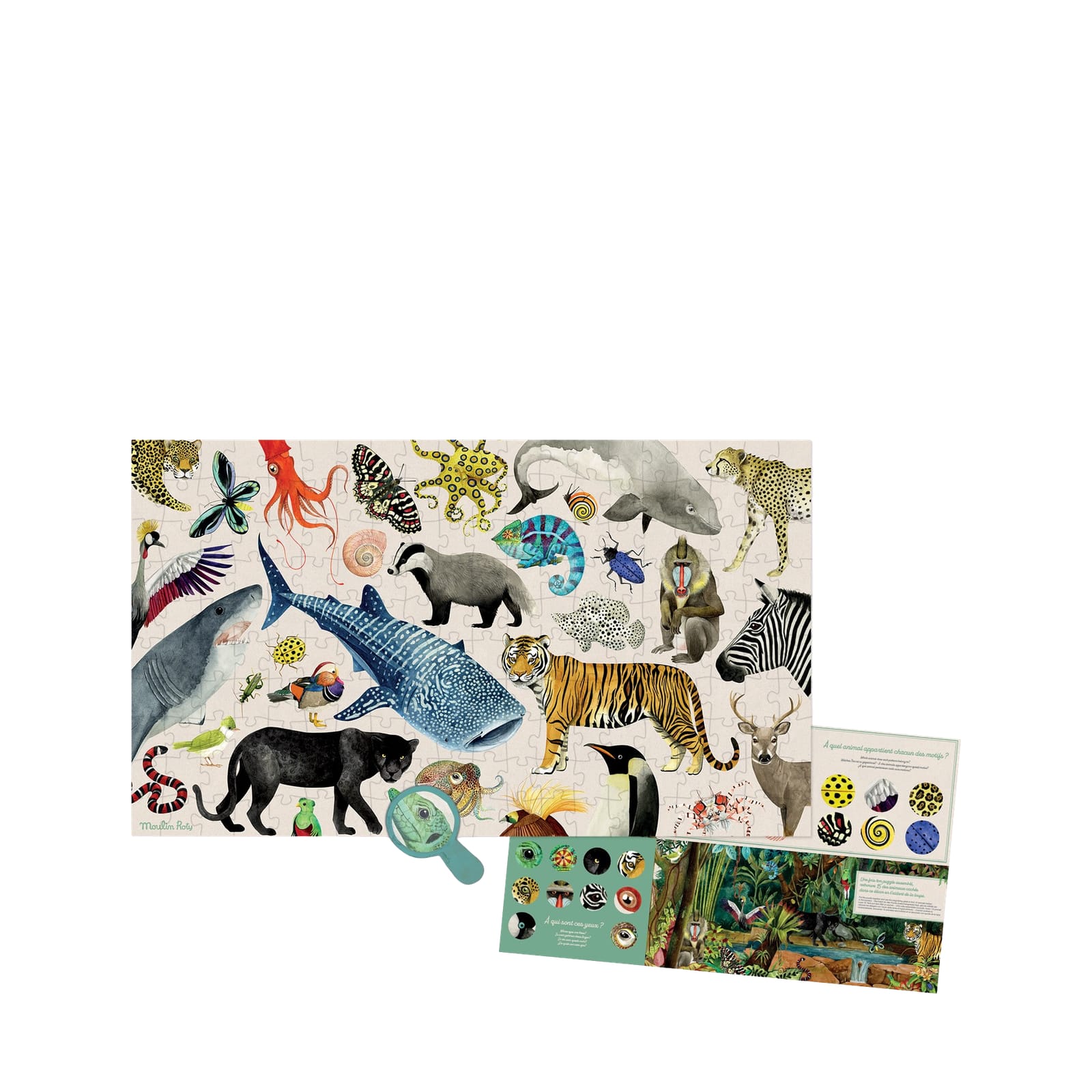 200 Piece Puzzle - Animals Of The World
