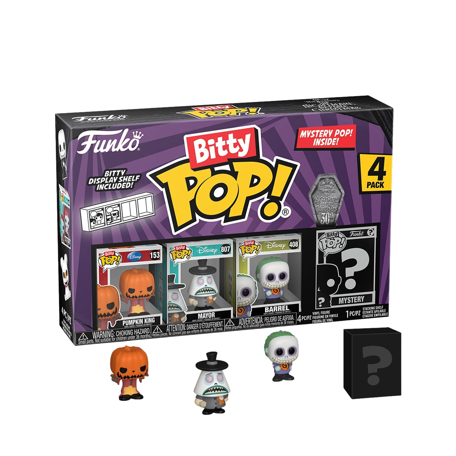 Bitty Pop! 4 Pack The Night Before Christmas - Series 2