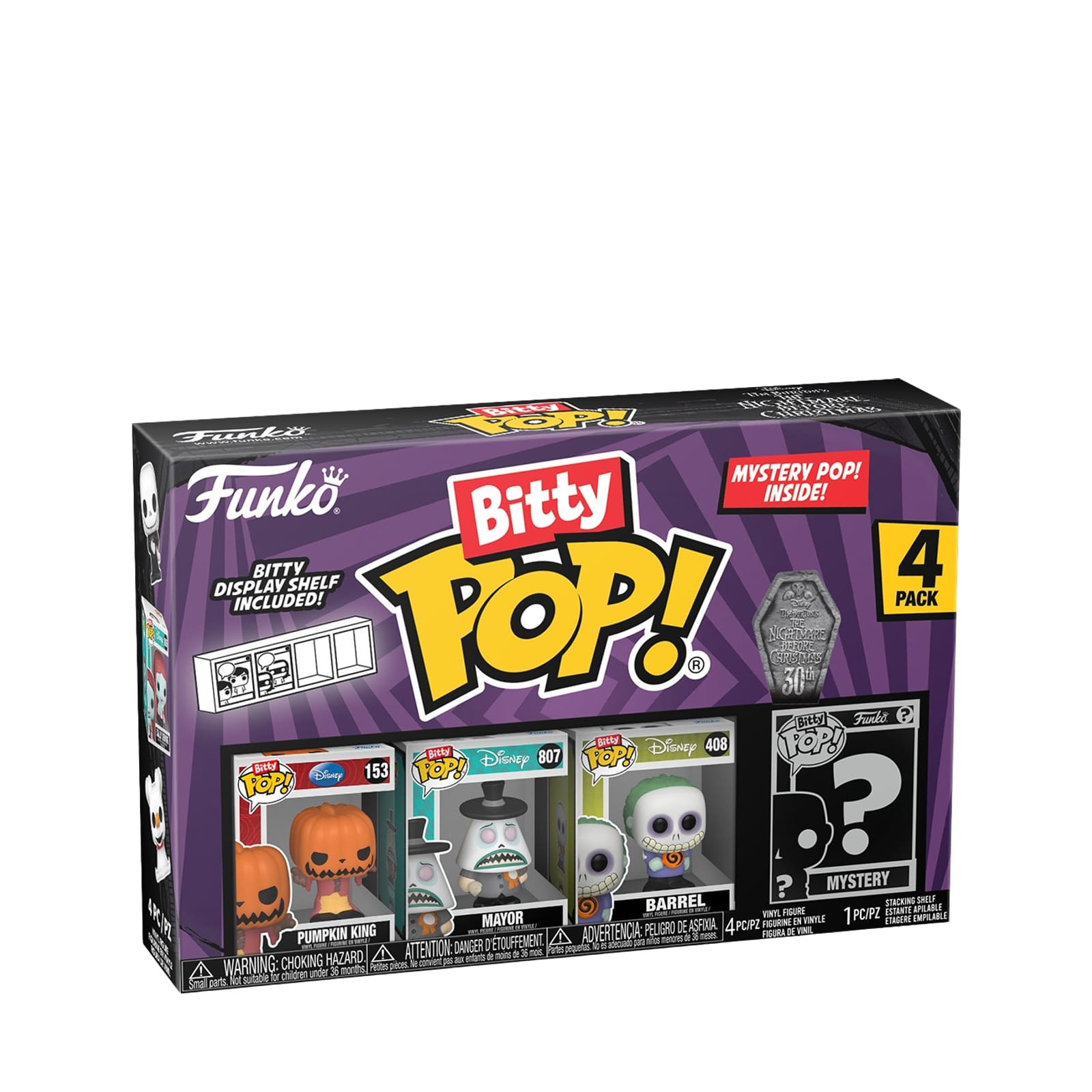 Bitty Pop! 4 Pack The Night Before Christmas - Series 2