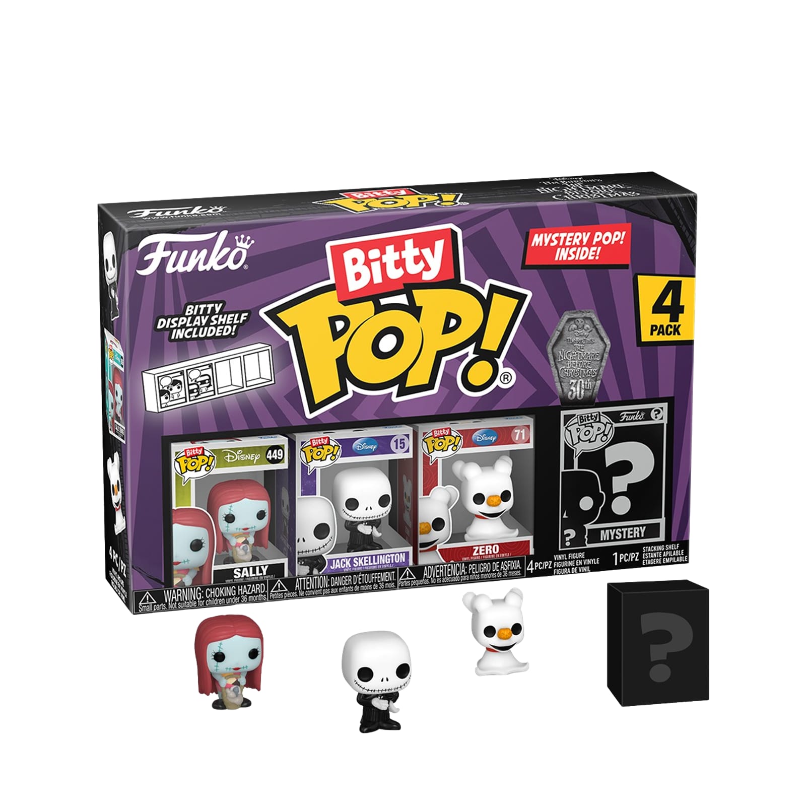 Bitty Pop! 4 Pack The Night Before Christmas - Series 3