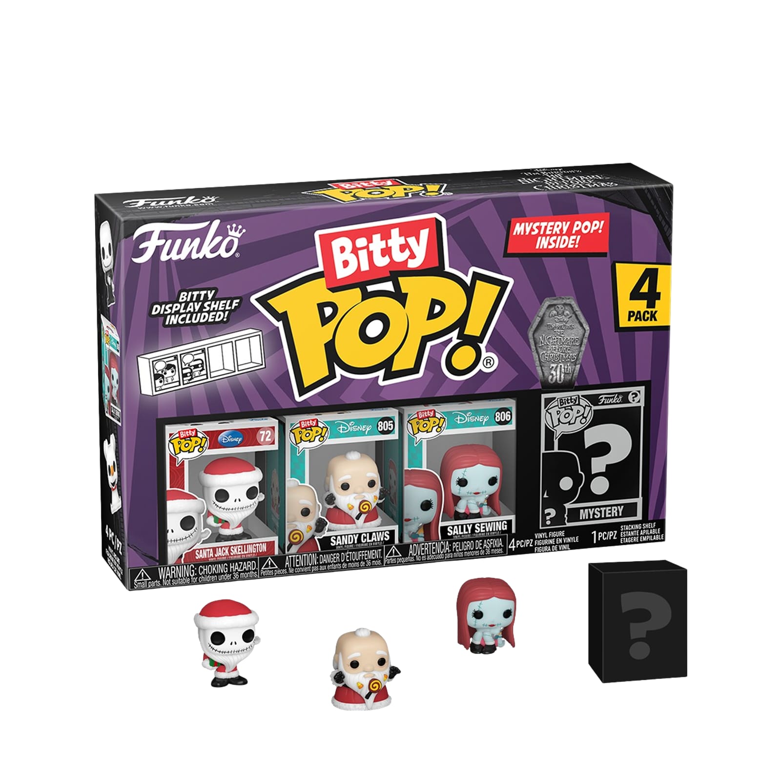 Bitty Pop! 4 Pack The Night Before Christmas - Series 4