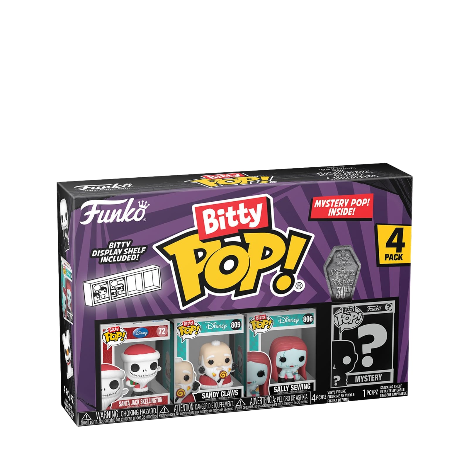 Bitty Pop! 4 Pack The Night Before Christmas - Series 4